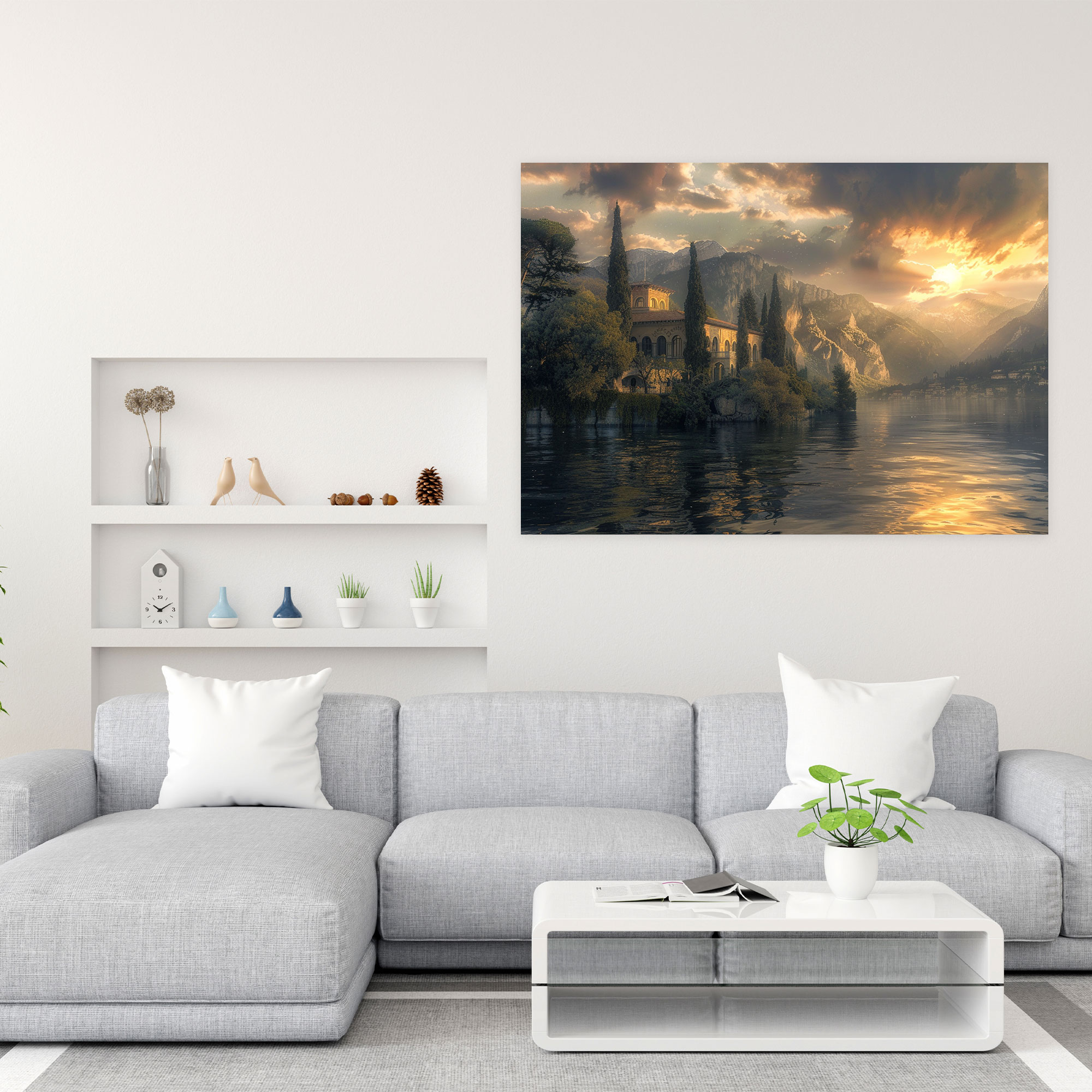 Michelangelo Canvas Print – Majestic Landscapes Wall Art - Michelangelo, Michelangelo, Wall Decoration, Wall Art