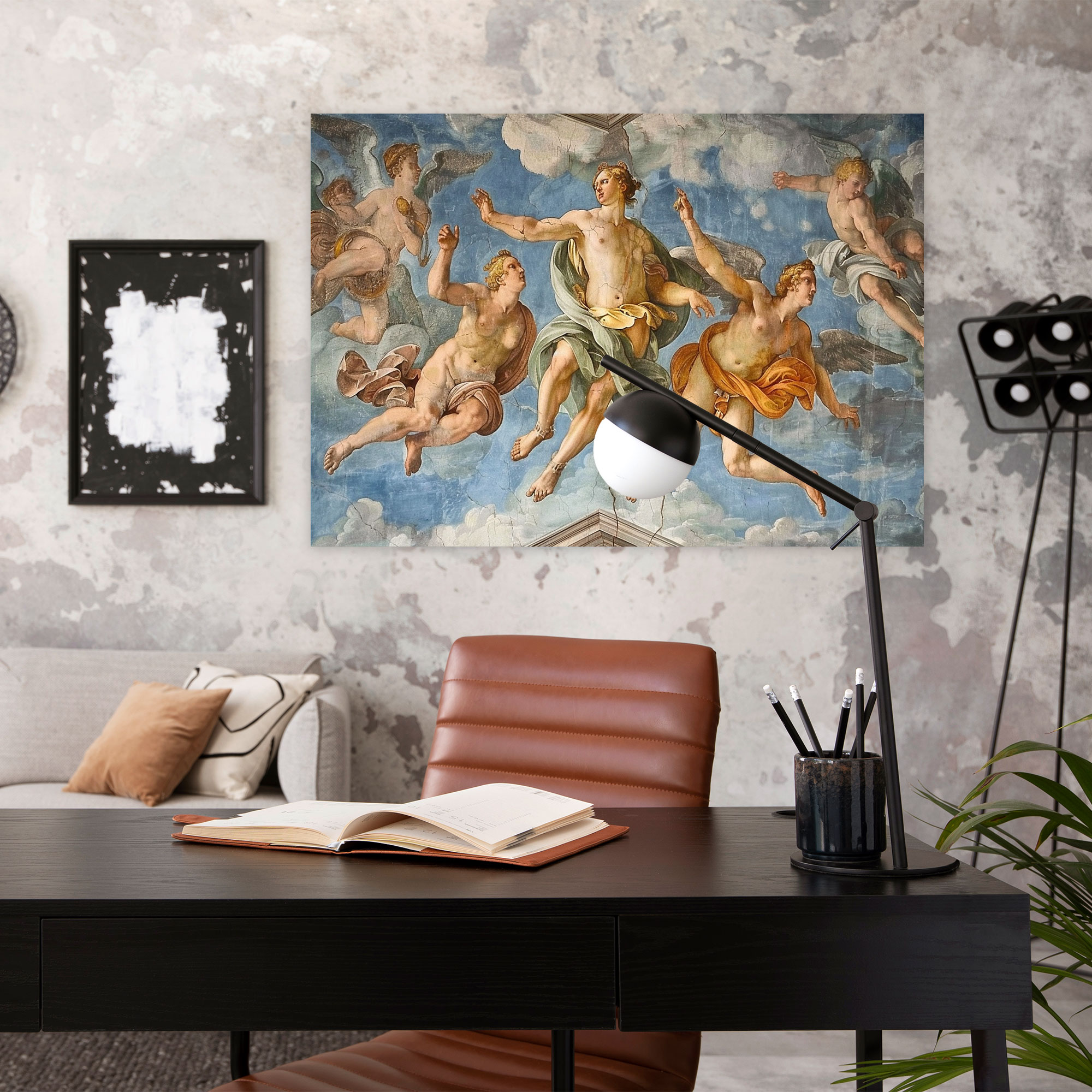 Michelangelo Canvas Print – Allegorical Scenes Wall Art - Michelangelo, Canvas Wall Art, Michelangelo, Canvas