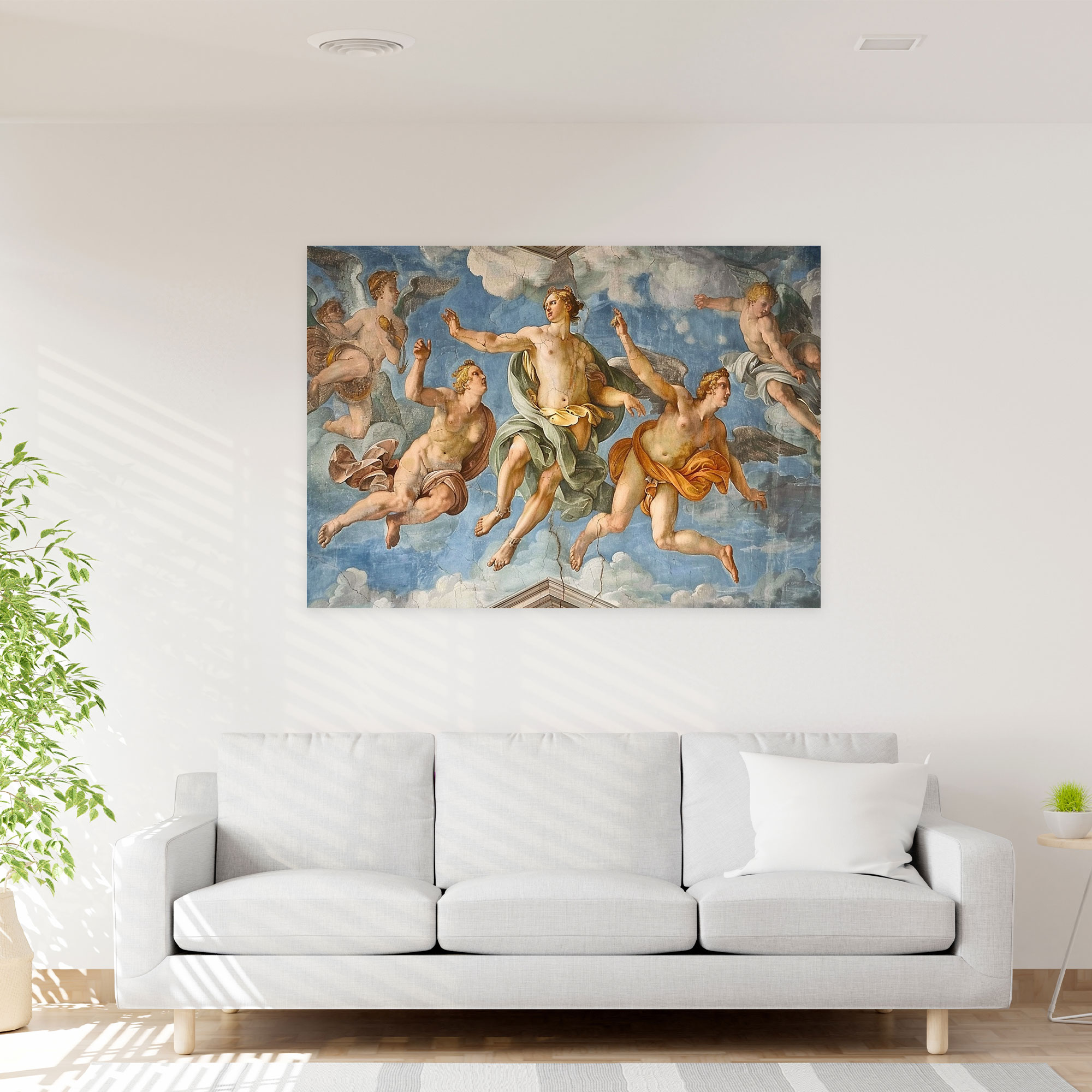 Michelangelo Canvas Print – Allegorical Scenes Wall Art - Michelangelo, Canvas Wall Art, Michelangelo, Canvas