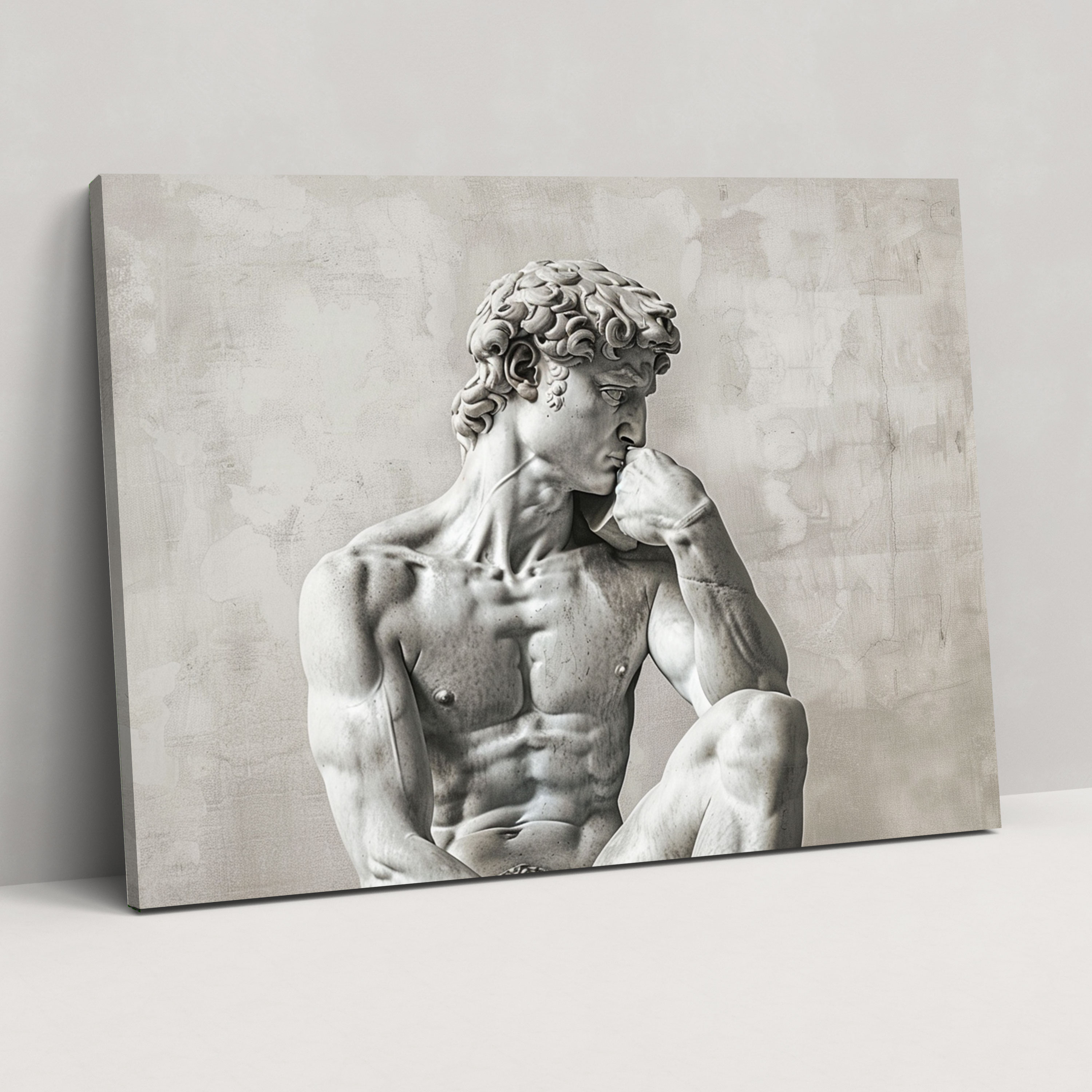 Classic Marble Michelangelo Canvas Print - Michelangelo, Canvas, Home Decoration, Canvas Print