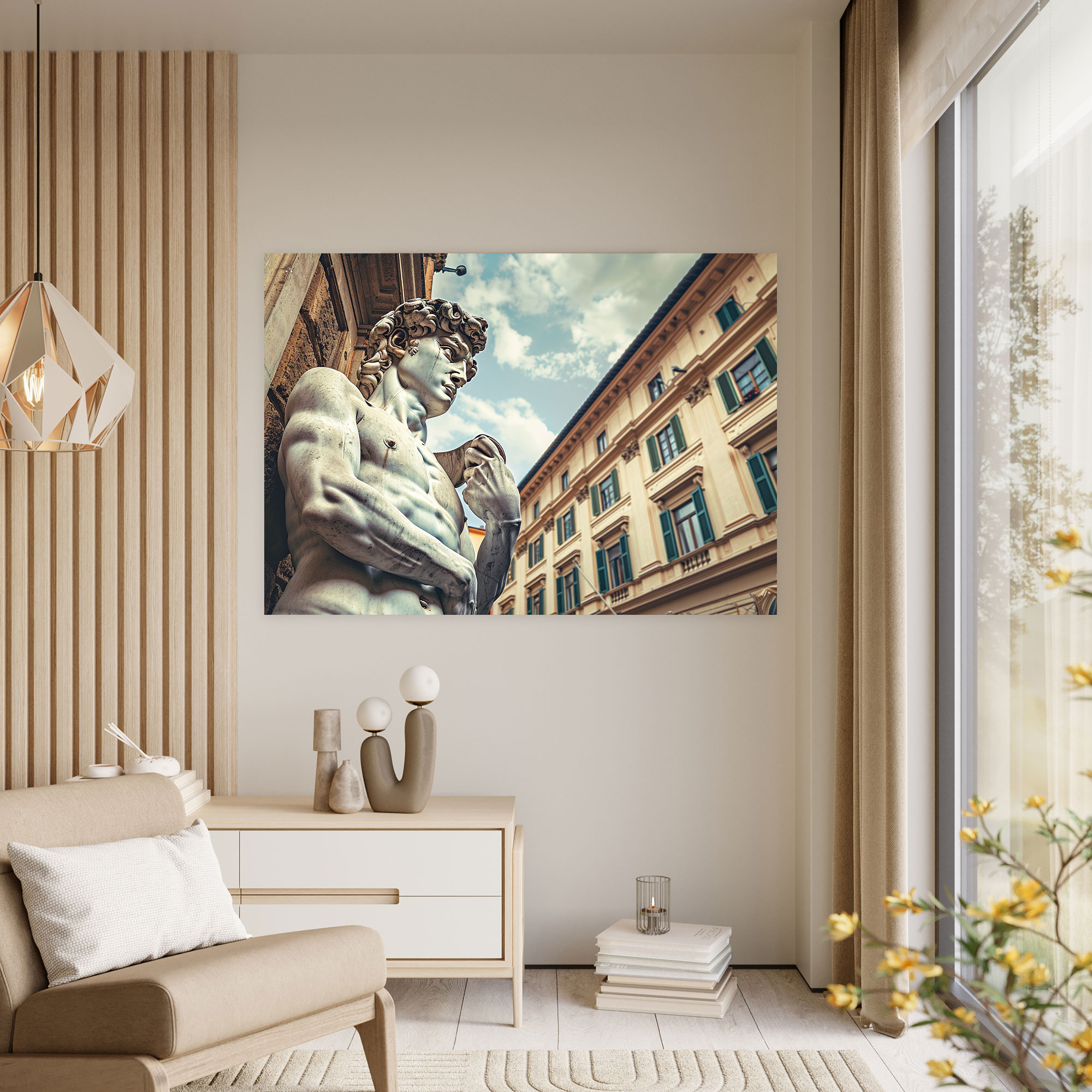 Michelangelo Wall Art - Michelangelo, Canvas, Wall Decoration, Michelangelo