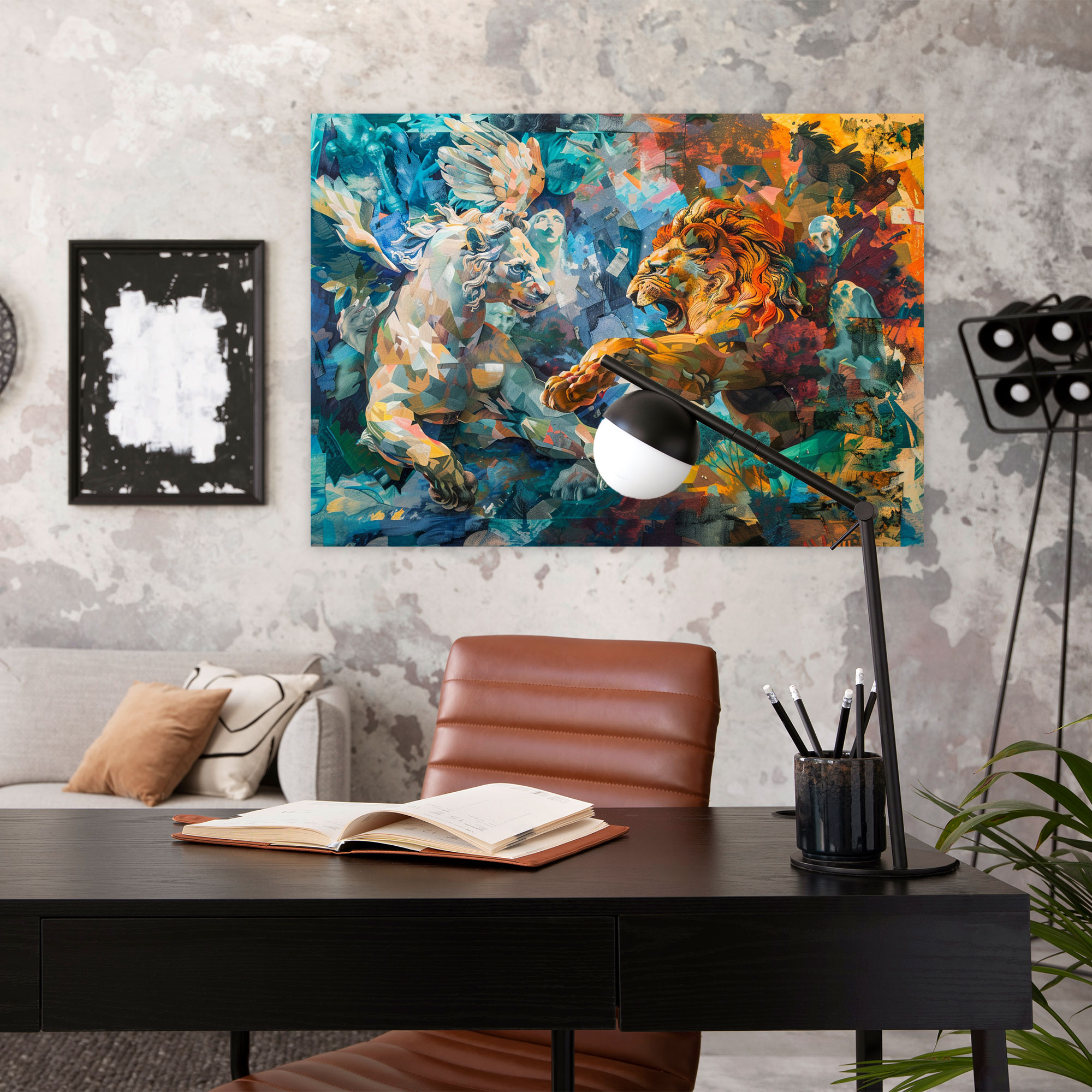 Michelangelo Wall Decoration - Michelangelo, Home Decoration, Canvas, Wall Art