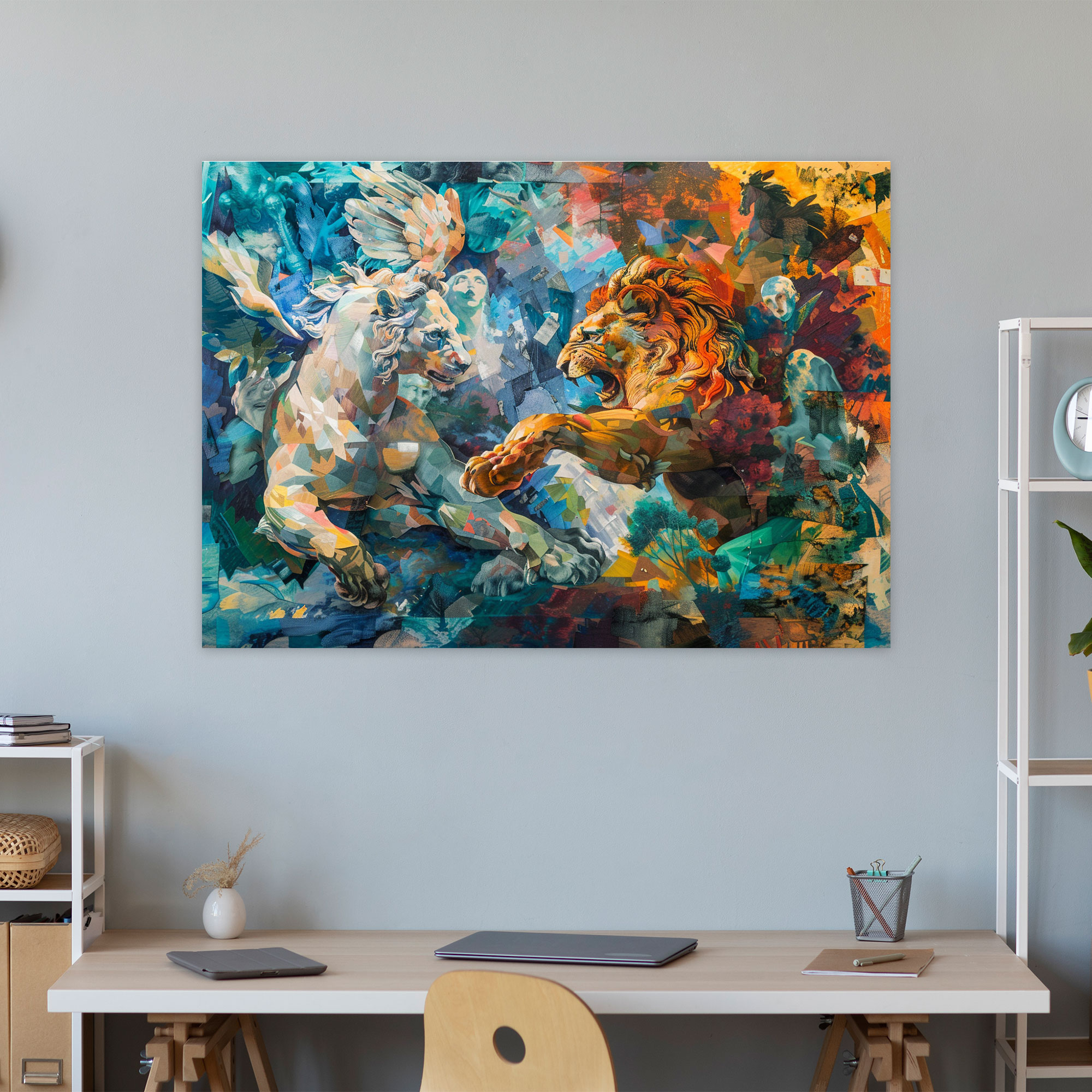 Michelangelo Wall Decoration - Michelangelo, Home Decoration, Canvas, Wall Art