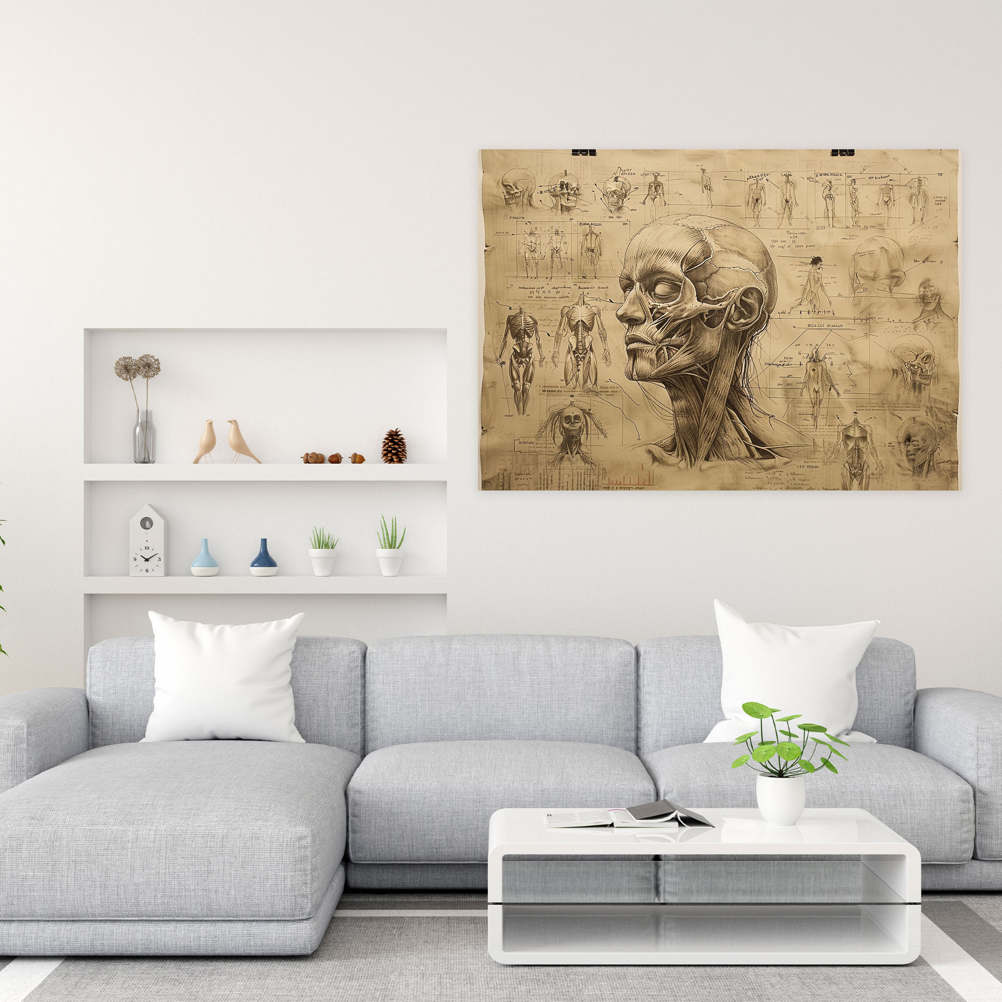 Michelangelo Canvas Print - Michelangelo, Wall Decoration, Home Decoration, Wall Art