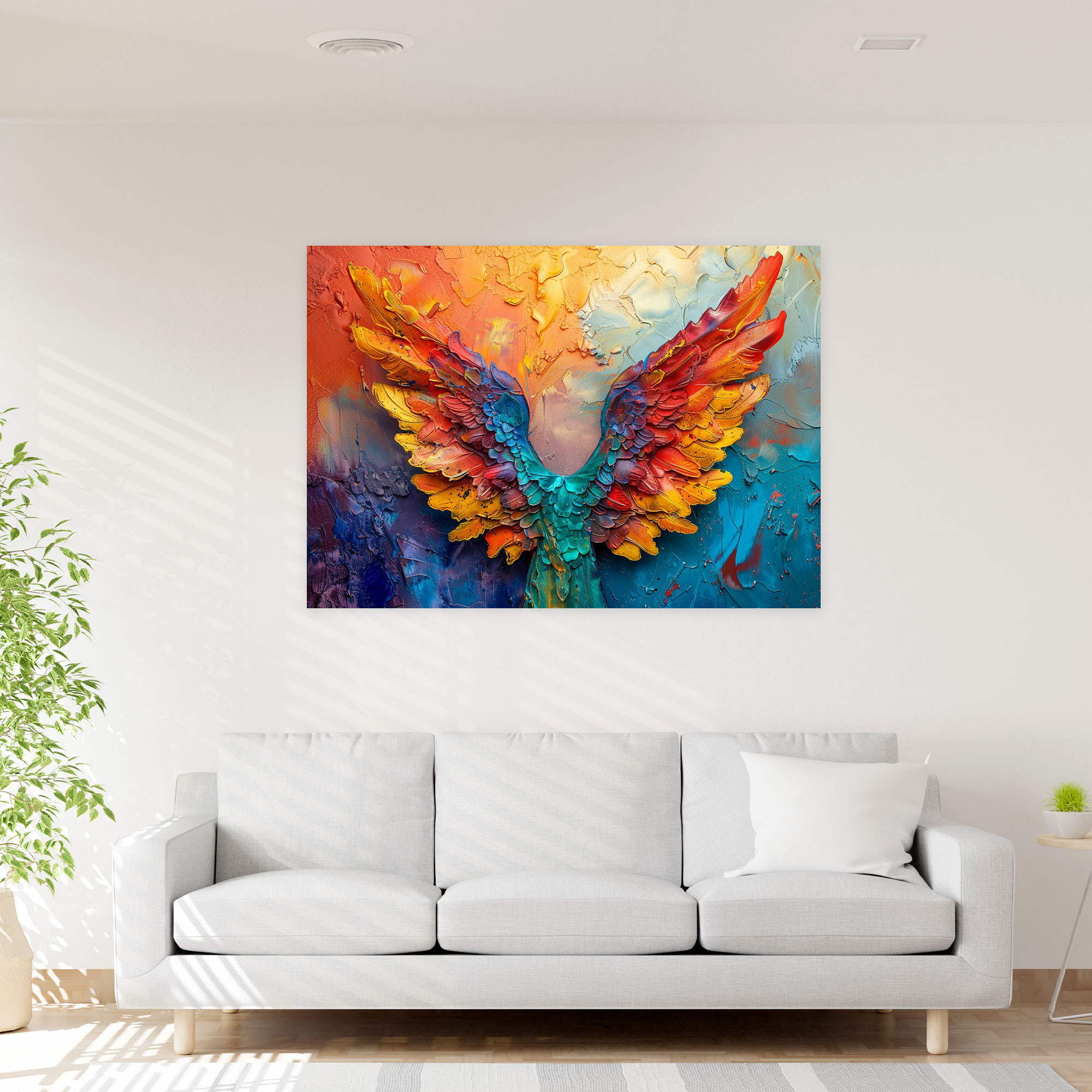 Michelangelo Angel Wings Canvas Print - Michelangelo, Wall Art, Canvas Print, Canvas