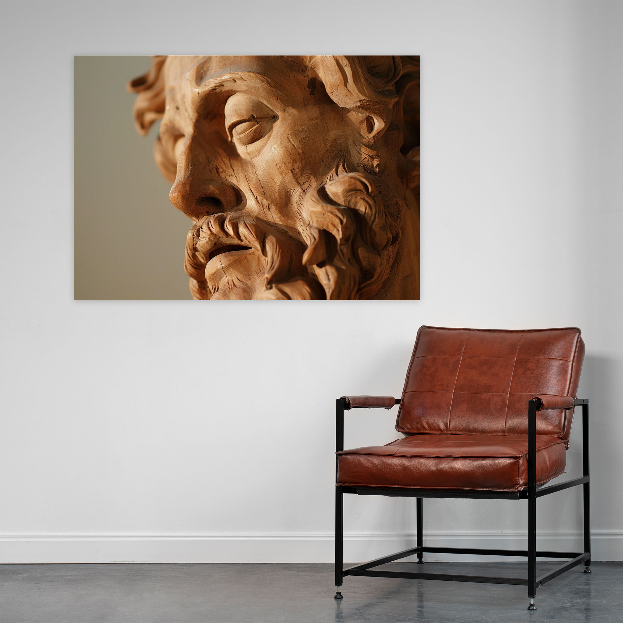 Michelangelo Detailed Sculptures Wall Art - Michelangelo, Canvas Wall Art, Wall Art, Home Decoration