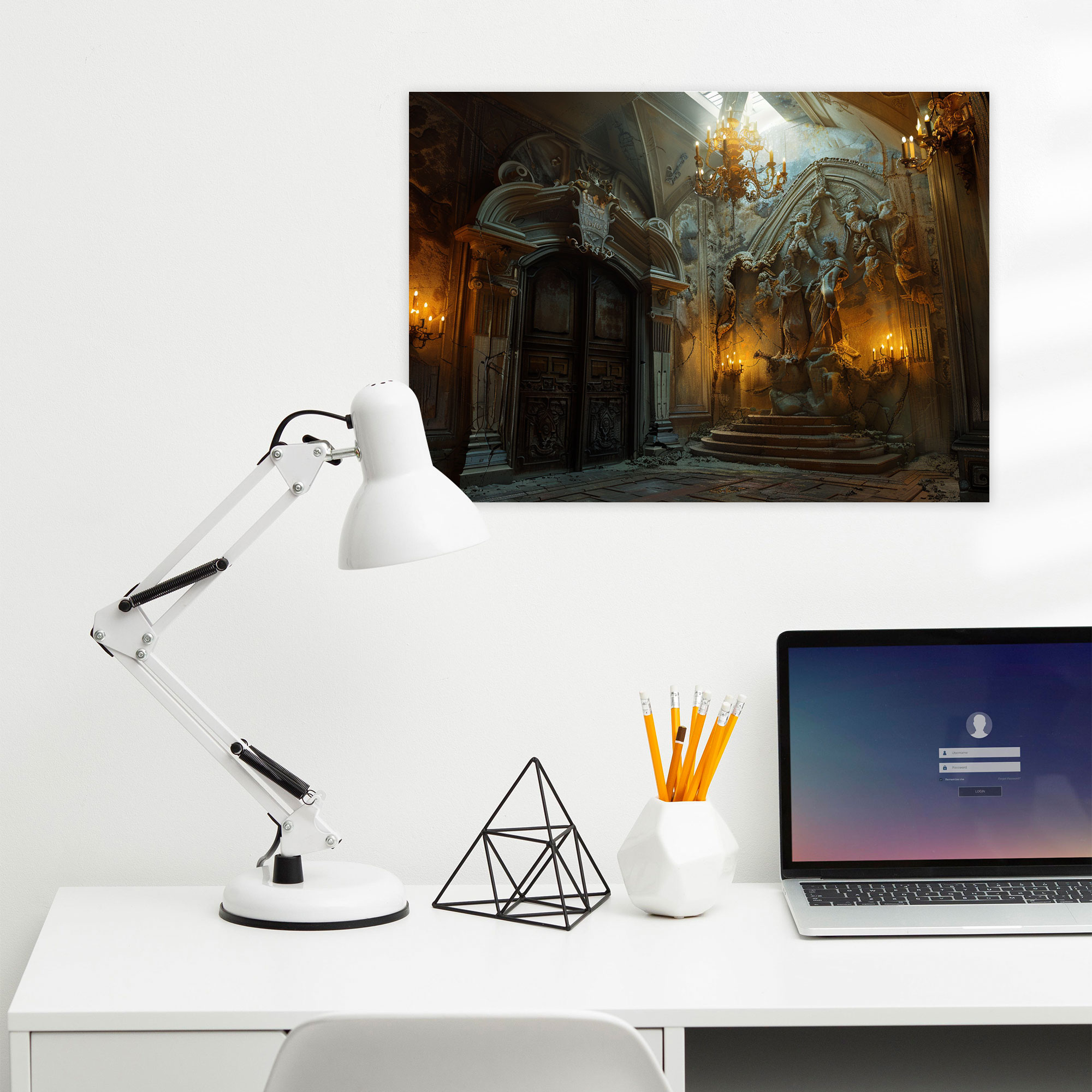 Michelangelo Biblical Scenes Canvas Print - Michelangelo, Michelangelo, Wall Decoration, Canvas Wall Art