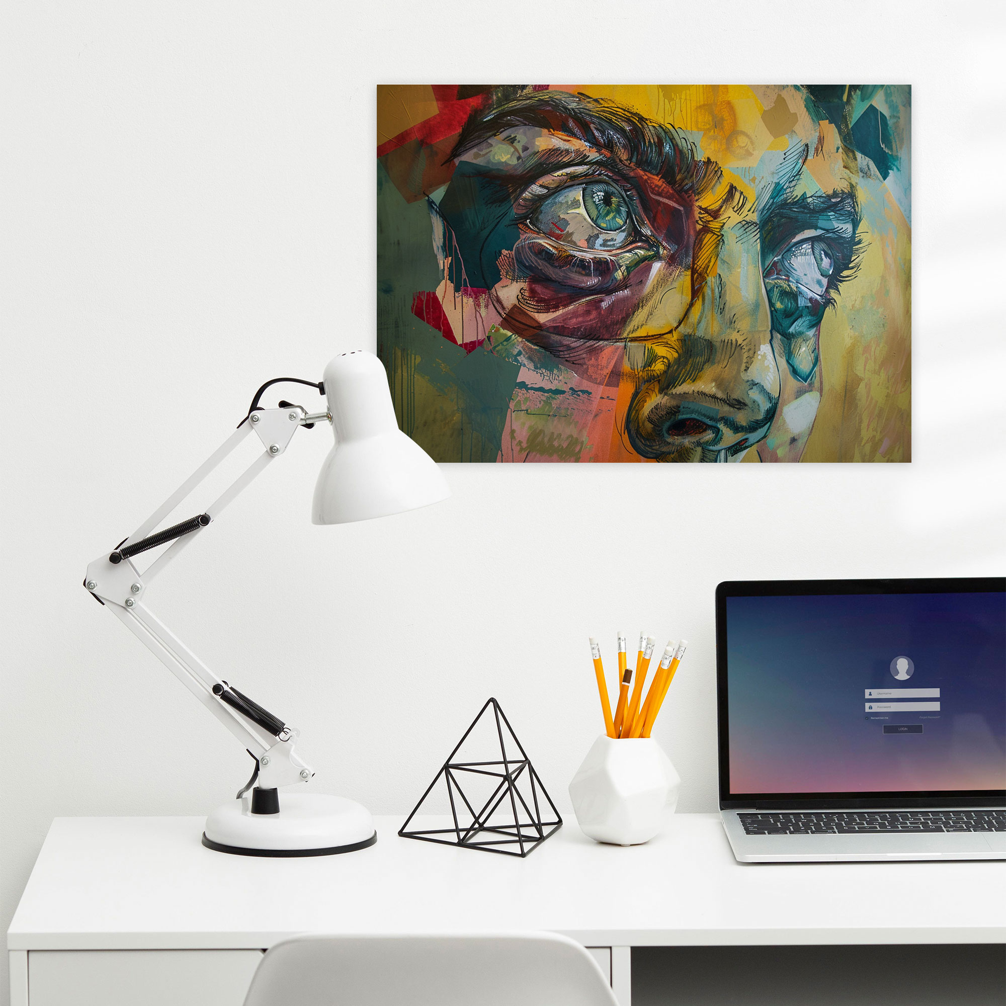 Michelangelo Reimagined Frescoes Wall Decoration - Michelangelo, Wall Decoration, Canvas, Canvas Wall Art