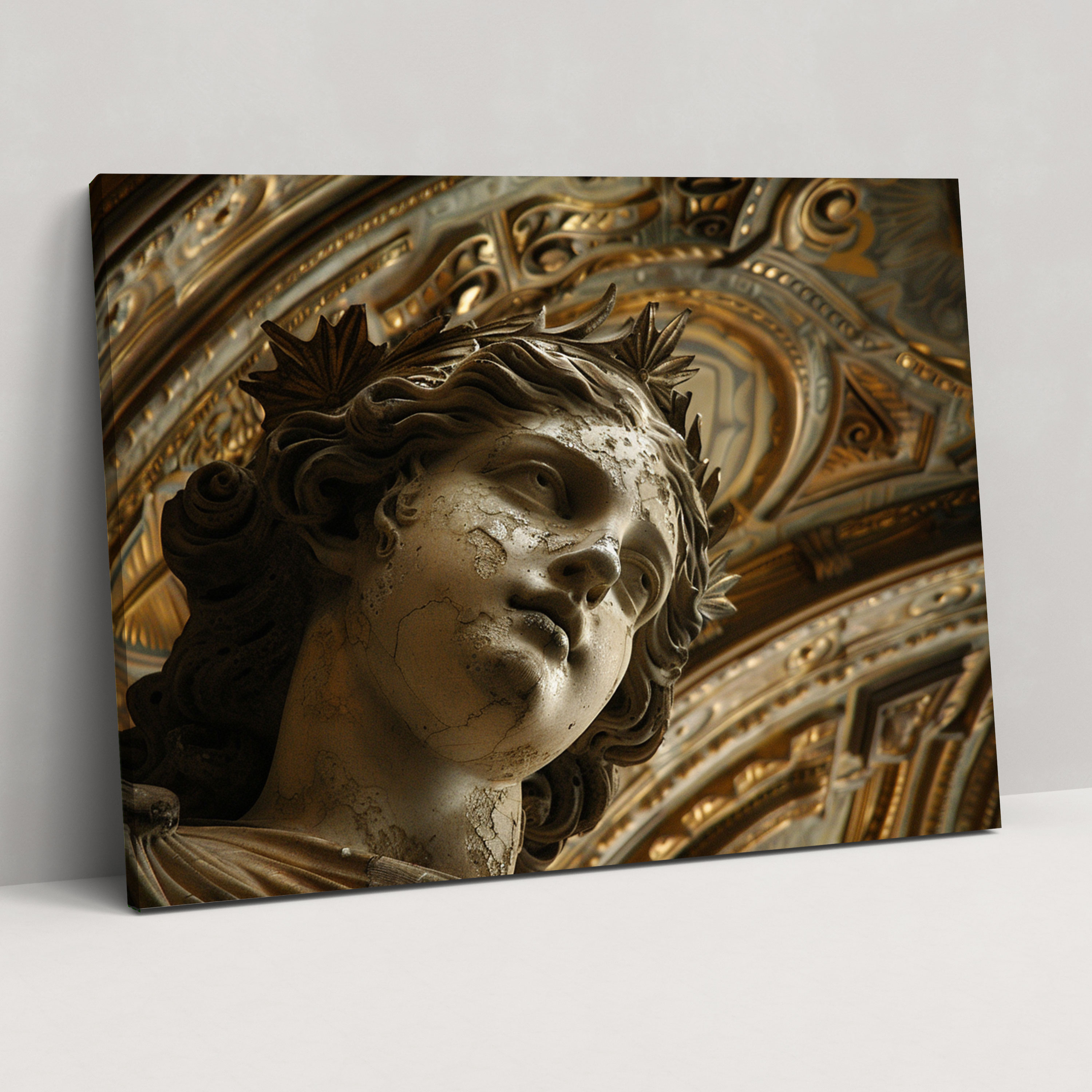 Michelangelo Celestial Motifs Canvas Print - Michelangelo, Home Decoration, Canvas, Wall Decoration