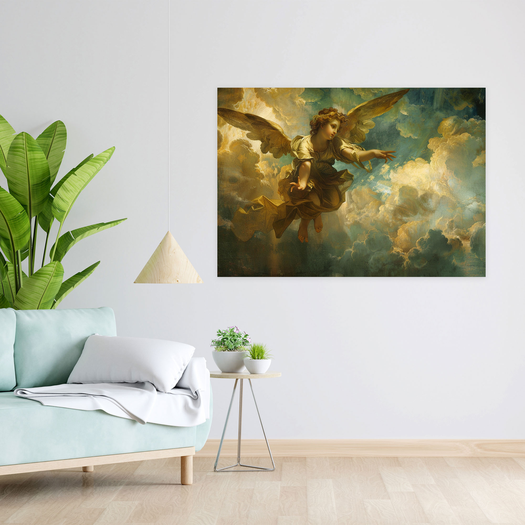 Michelangelo Angel Canvas Print - Michelangelo, Canvas Print, Wall Art, Wall Decoration