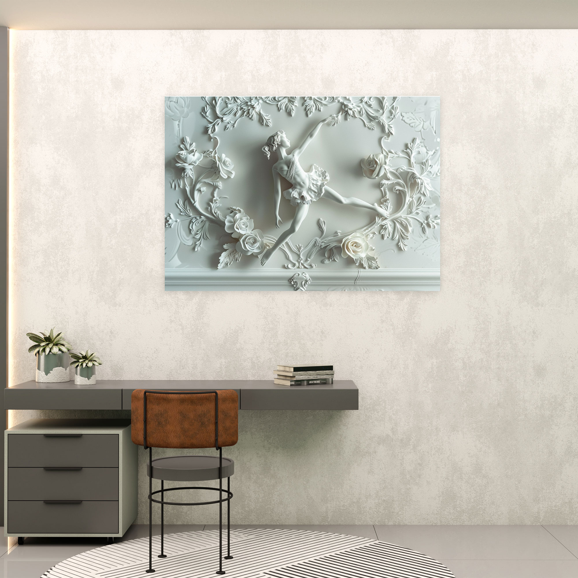 Michelangelo Delicate Female Wall Decoration - Michelangelo, Wall Decoration, Michelangelo, Canvas Wall Art