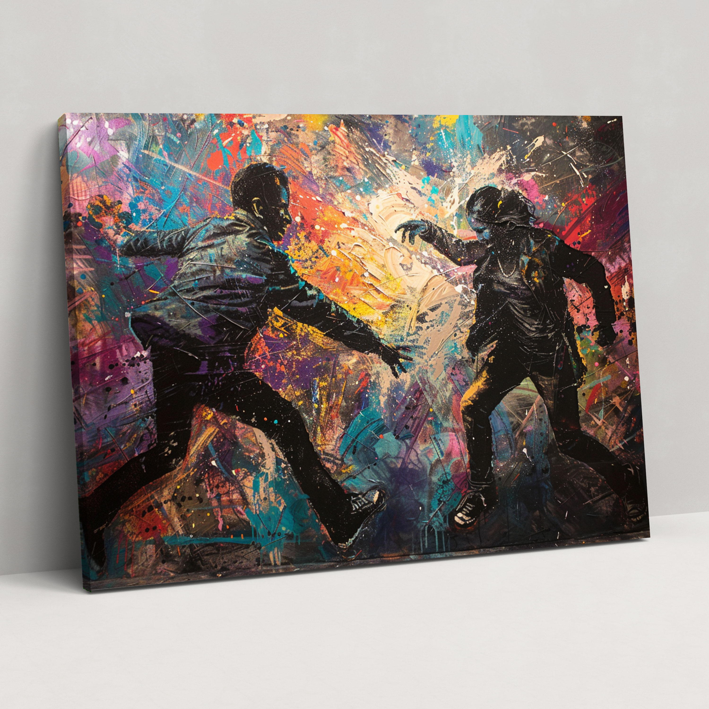Michelangelo Powerful Figures Wall Art - Michelangelo, Canvas Wall Art, Home Decoration, Wall Decoration
