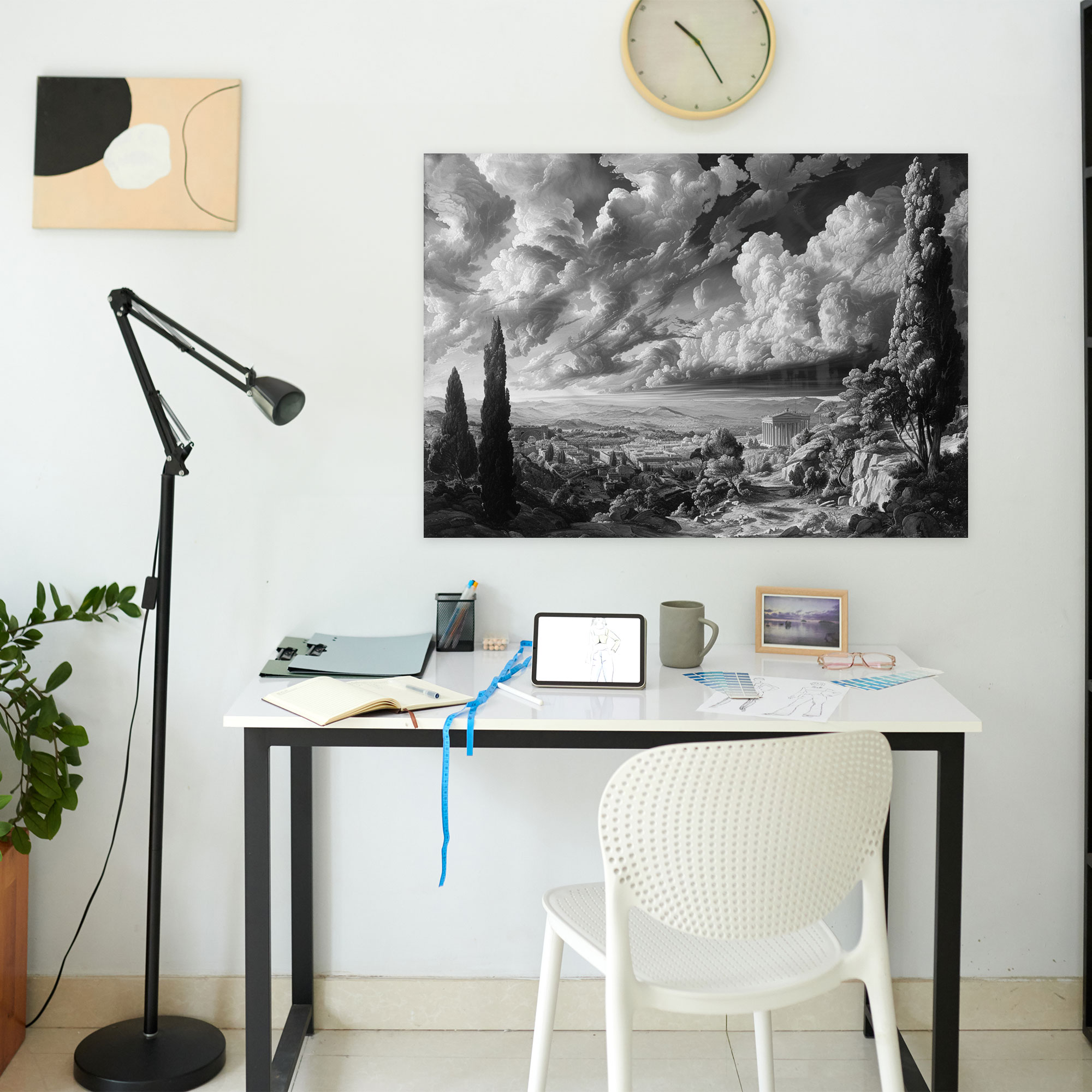 Contemporary Michelangelo Canvas Print - Michelangelo, Wall Decoration, Canvas Print, Michelangelo