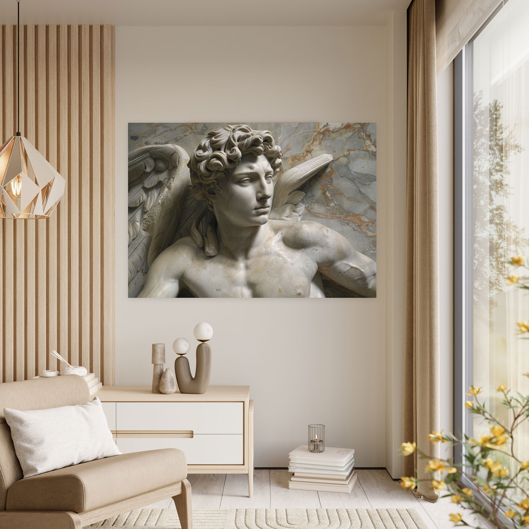 Michelangelo Canvas Print - Michelangelo, Wall Decoration, Wall Art, Canvas Print
