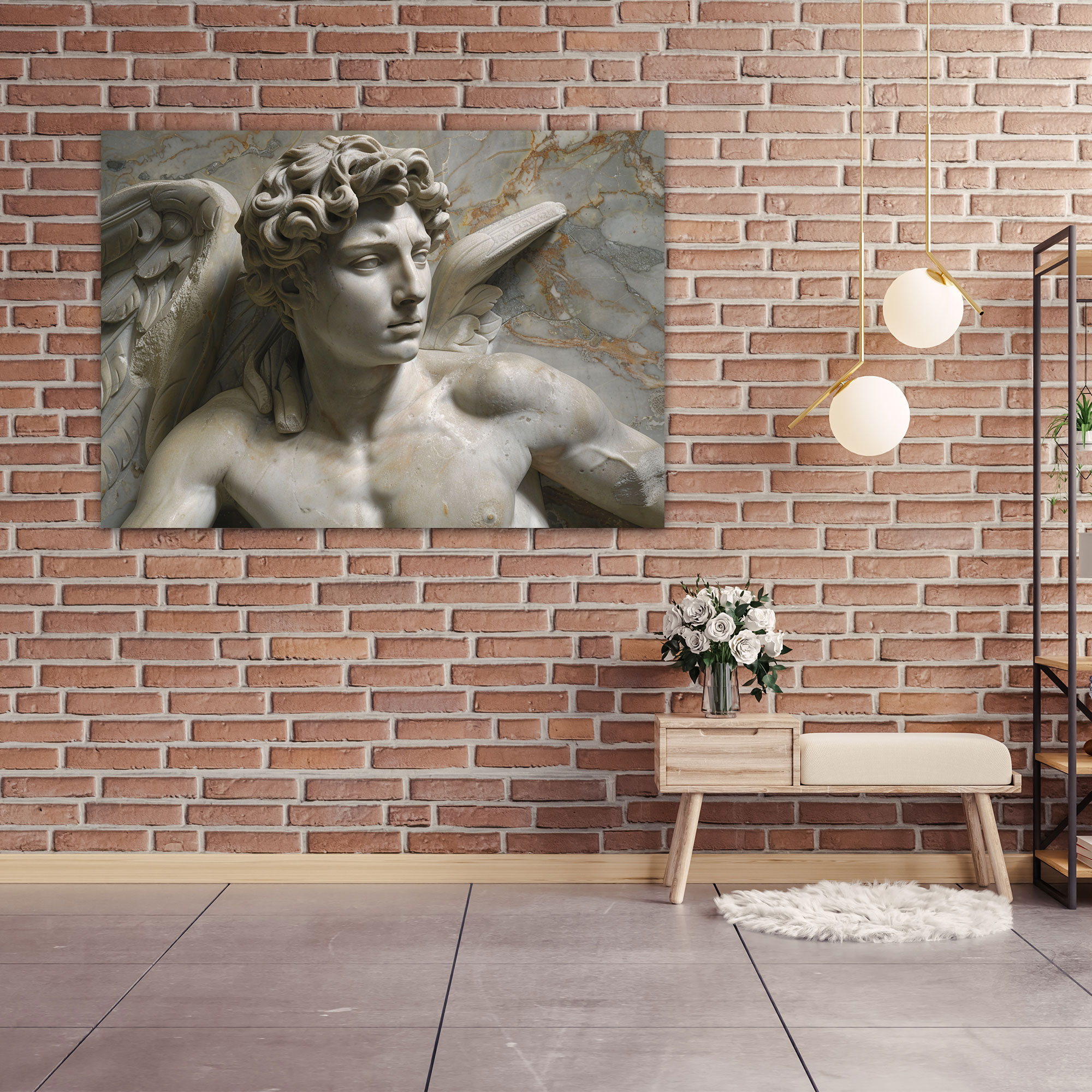 Michelangelo Canvas Print - Michelangelo, Wall Decoration, Wall Art, Canvas Print