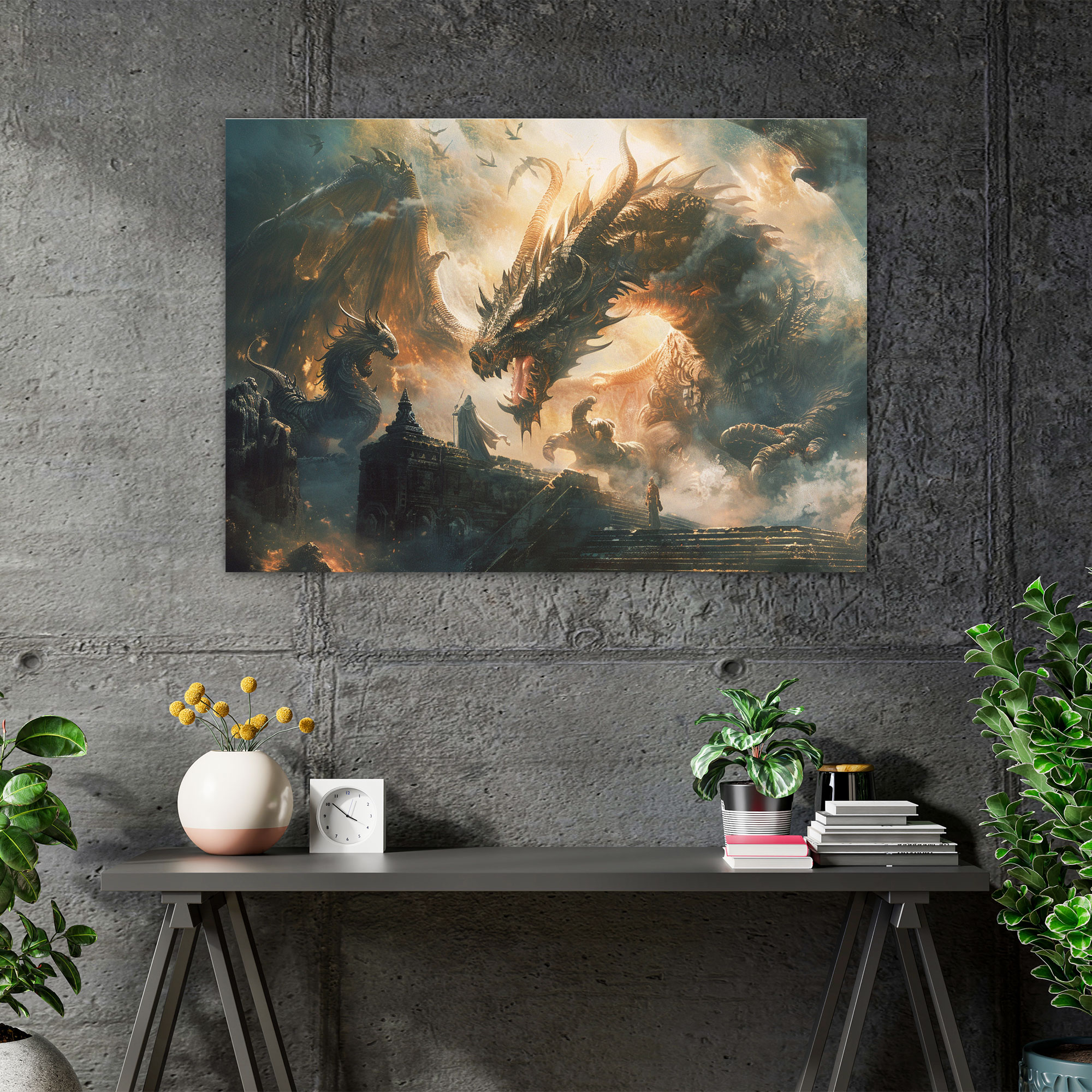 Michelangelo Wall Decoration - Michelangelo, Wall Decoration, Canvas Wall Art, Home Decoration