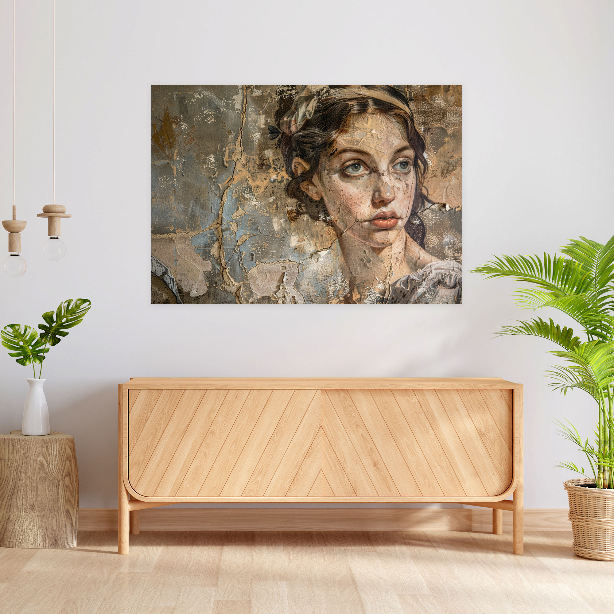 Michelangelo Renaissance Beauty Wall Art - Michelangelo, Wall Decoration, Canvas, Michelangelo