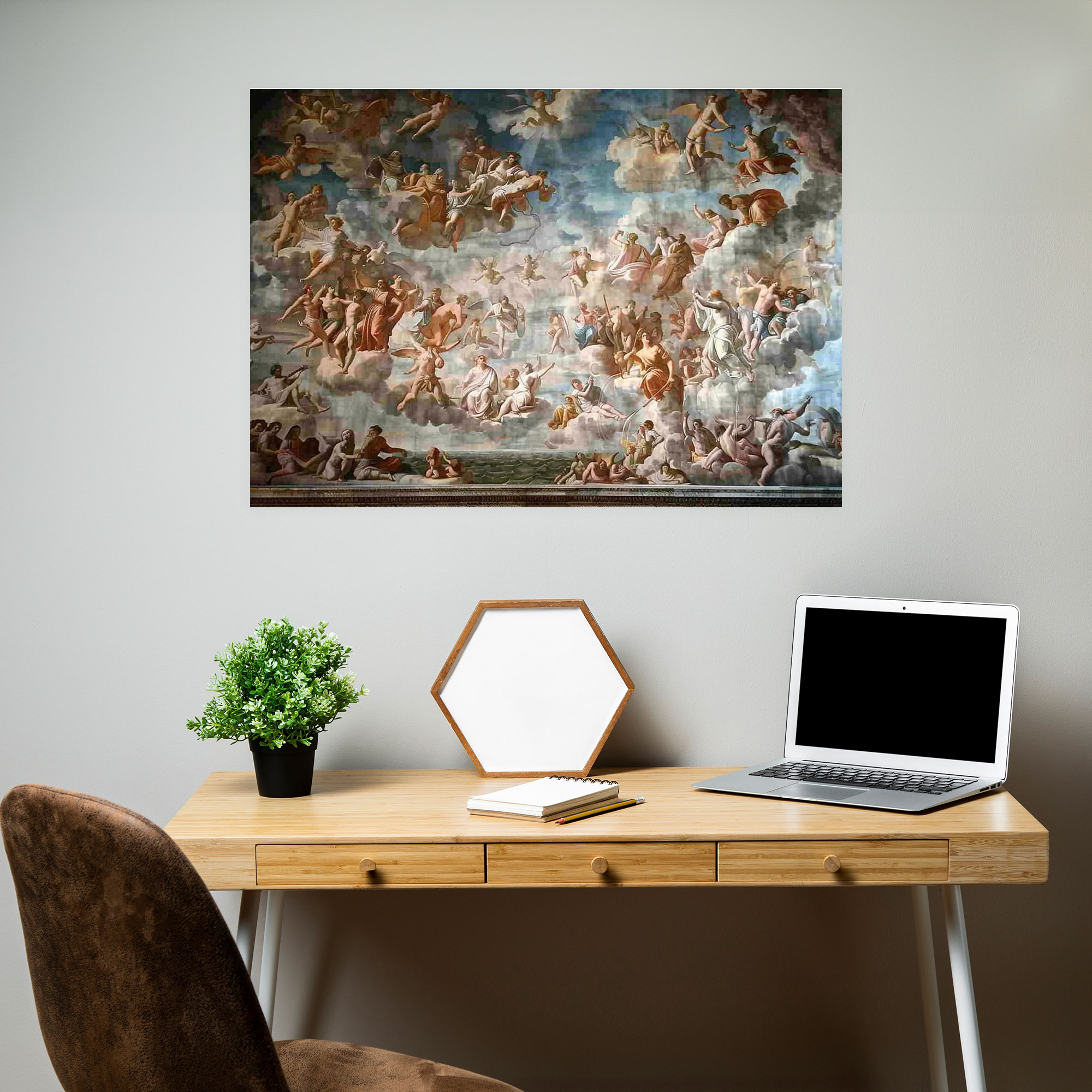 Michelangelo Canvas Print - Last Judgment Wall Decoration - Michelangelo, Wall Art, Michelangelo, Wall Decoration