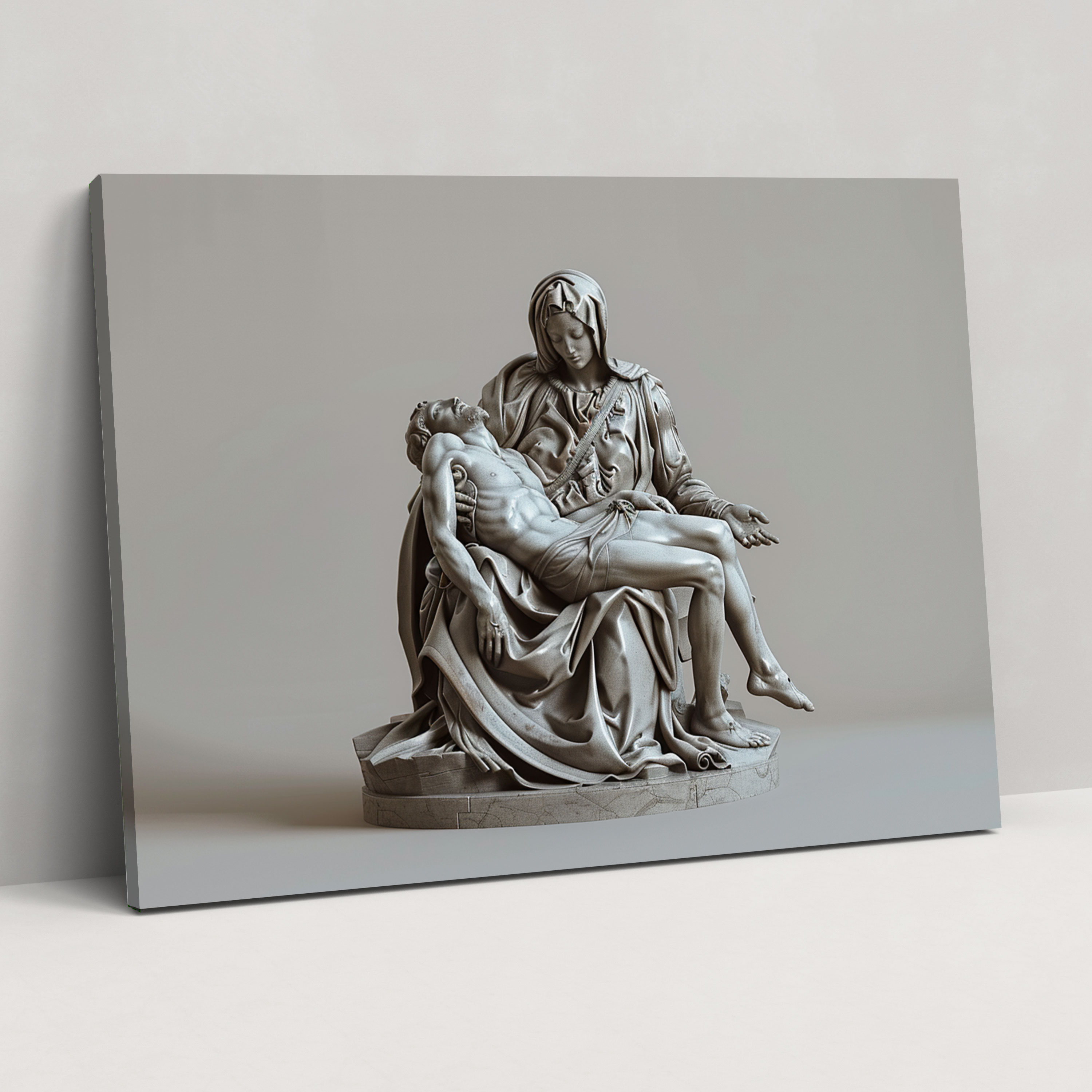 Michelangelo Wall Decoration - Pieta Canvas Print - Michelangelo, Home Decoration, Wall Art, Canvas Print
