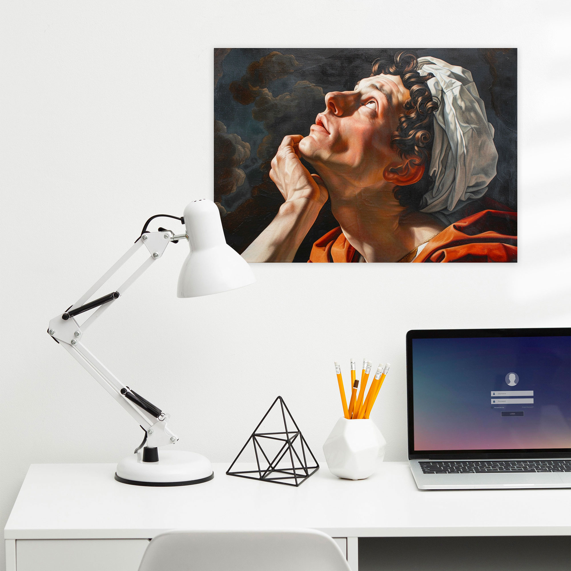 Michelangelo Canvas Print - Libyan Sibyl Wall Decoration - Michelangelo, Canvas, Wall Art, Michelangelo