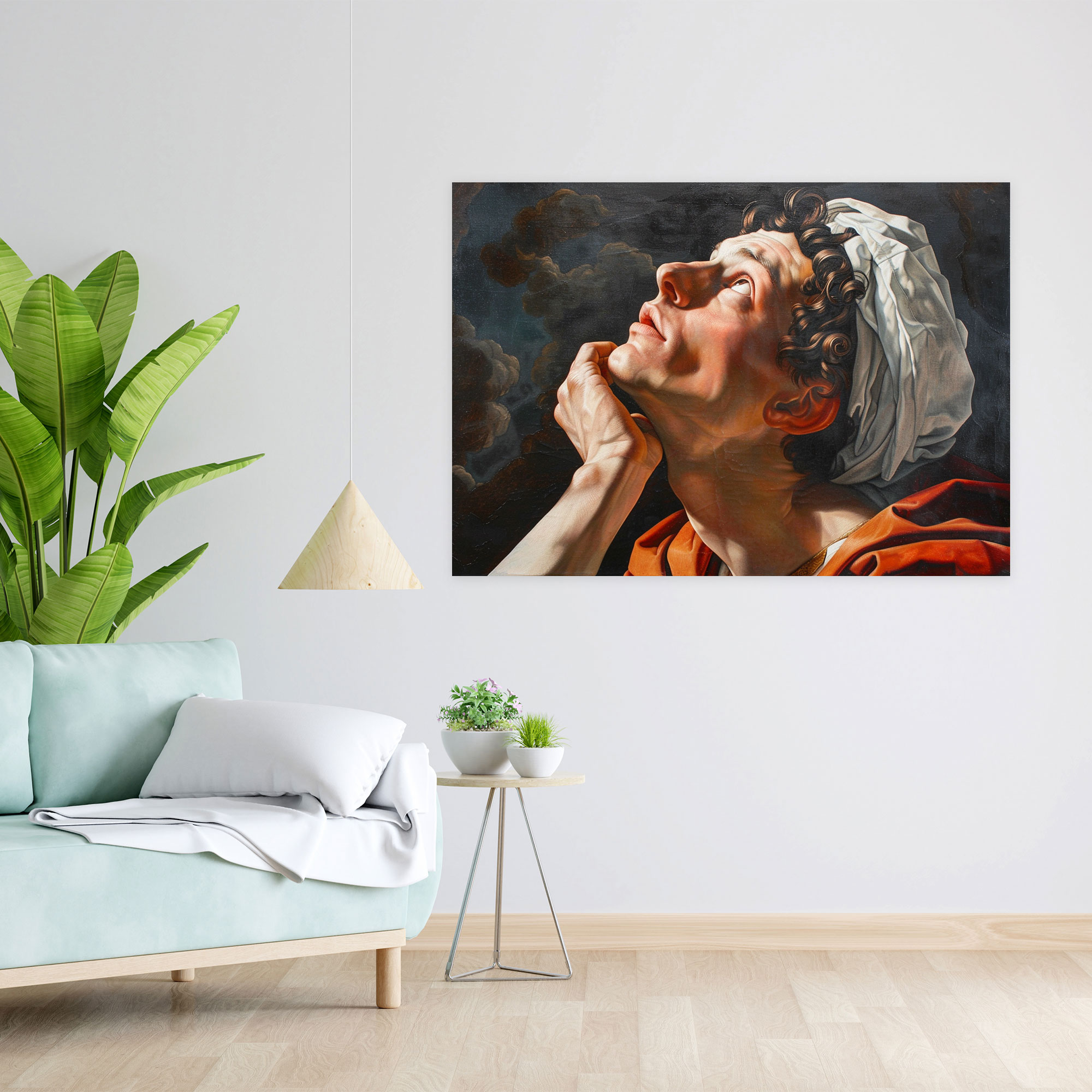 Michelangelo Canvas Print - Libyan Sibyl Wall Decoration - Michelangelo, Canvas, Wall Art, Michelangelo