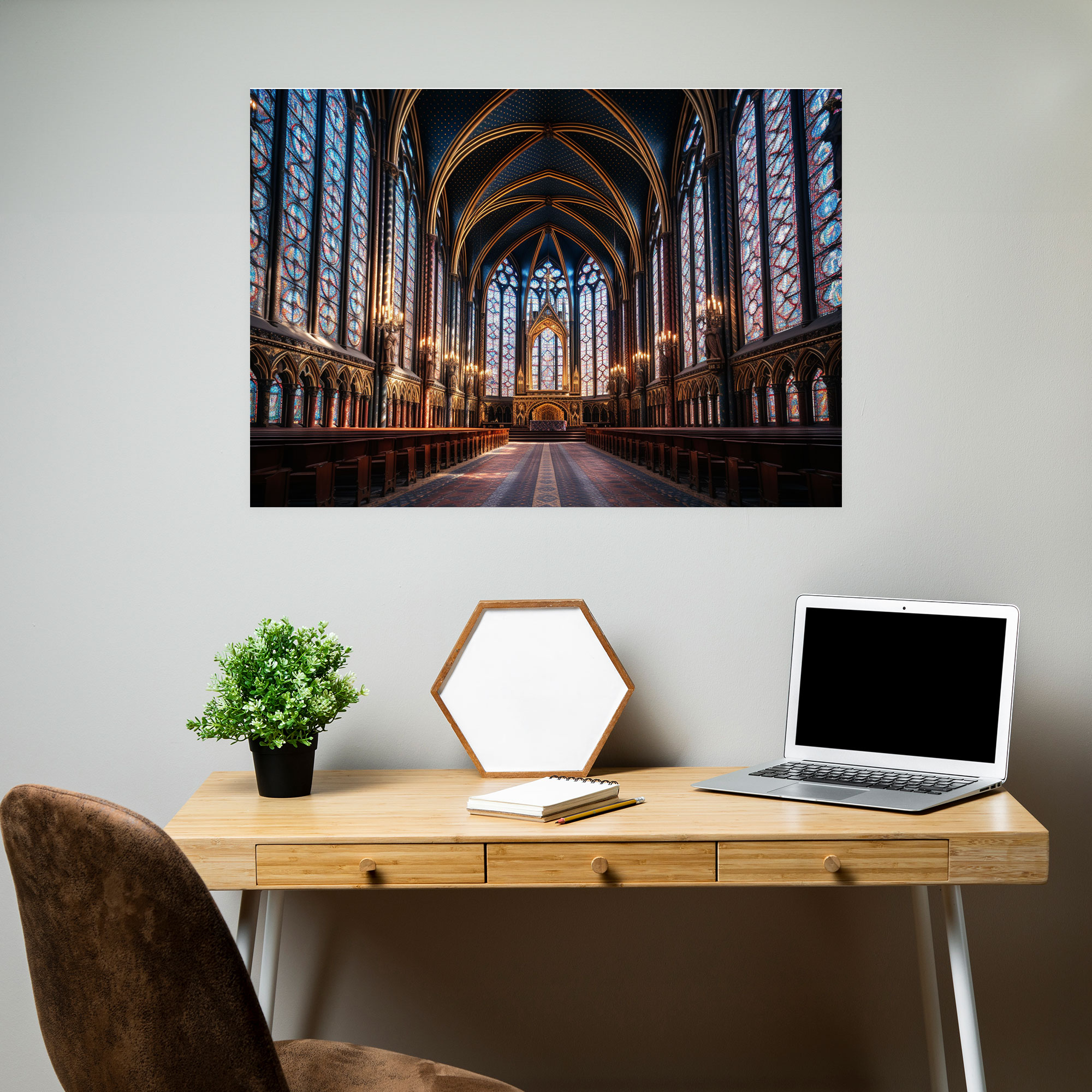 Medieval Cathedral Canvas Print - Medieval, Home Decoration, Canvas, Canvas Print