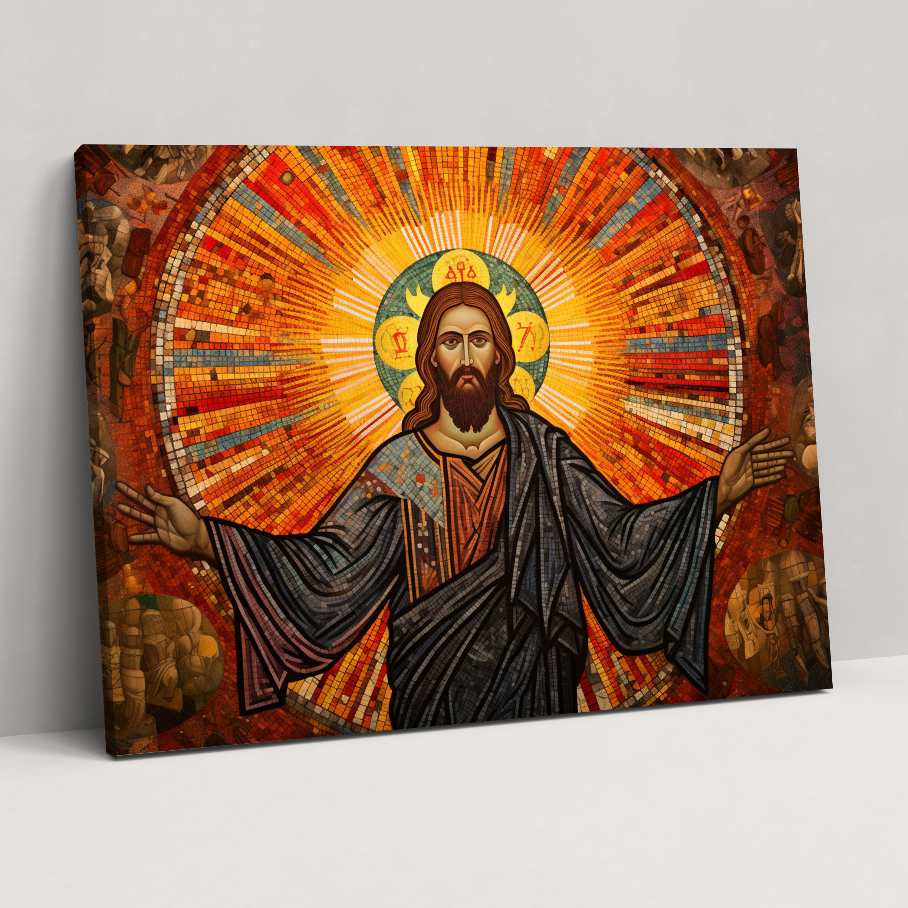 Medieval Byzantine Canvas Print - Medieval, Byzantine, Canvas, Canvas Wall Art