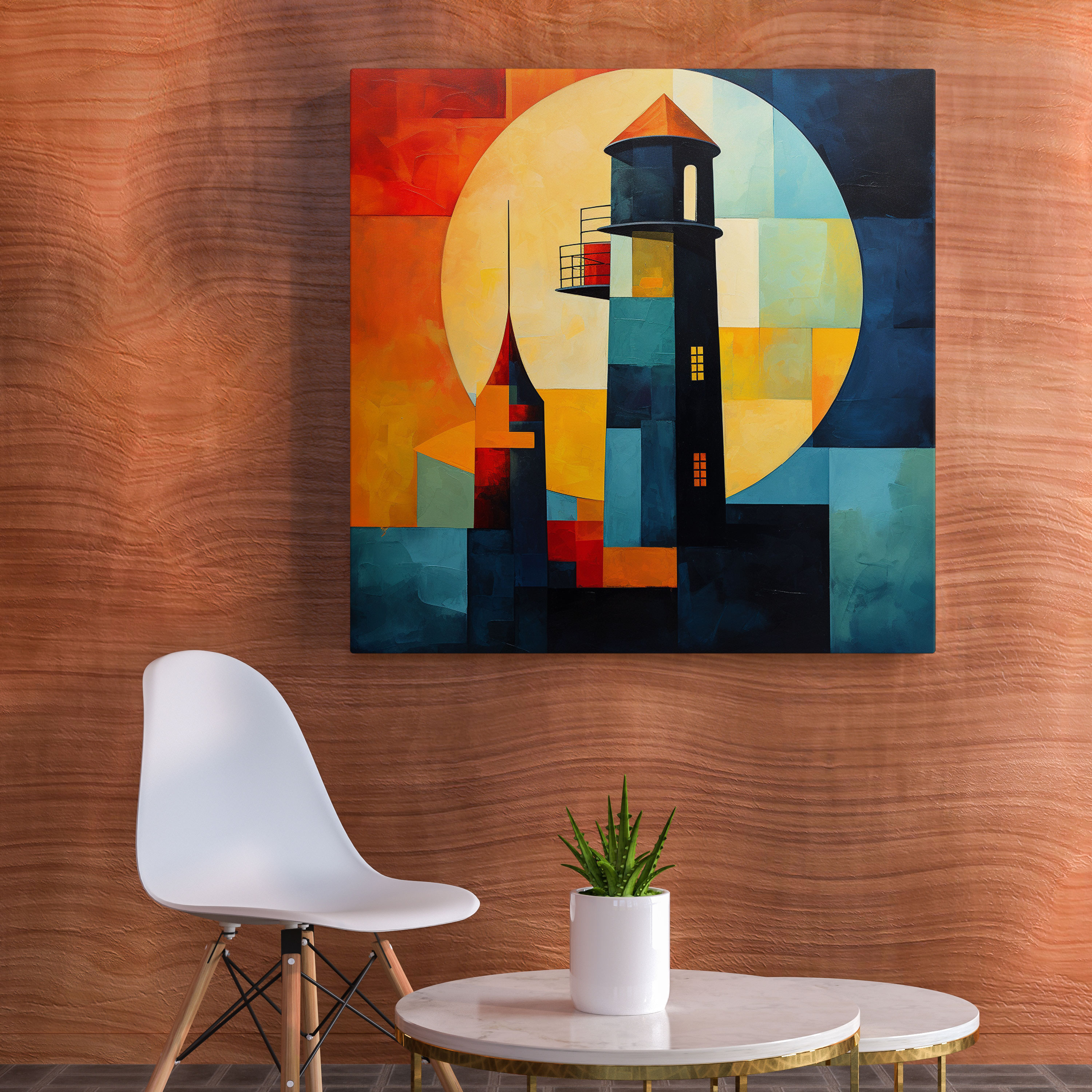 Maiden Tower Canvas Print - Maiden Tower, Maiden Tower, Geometric Shapes, Wall Art