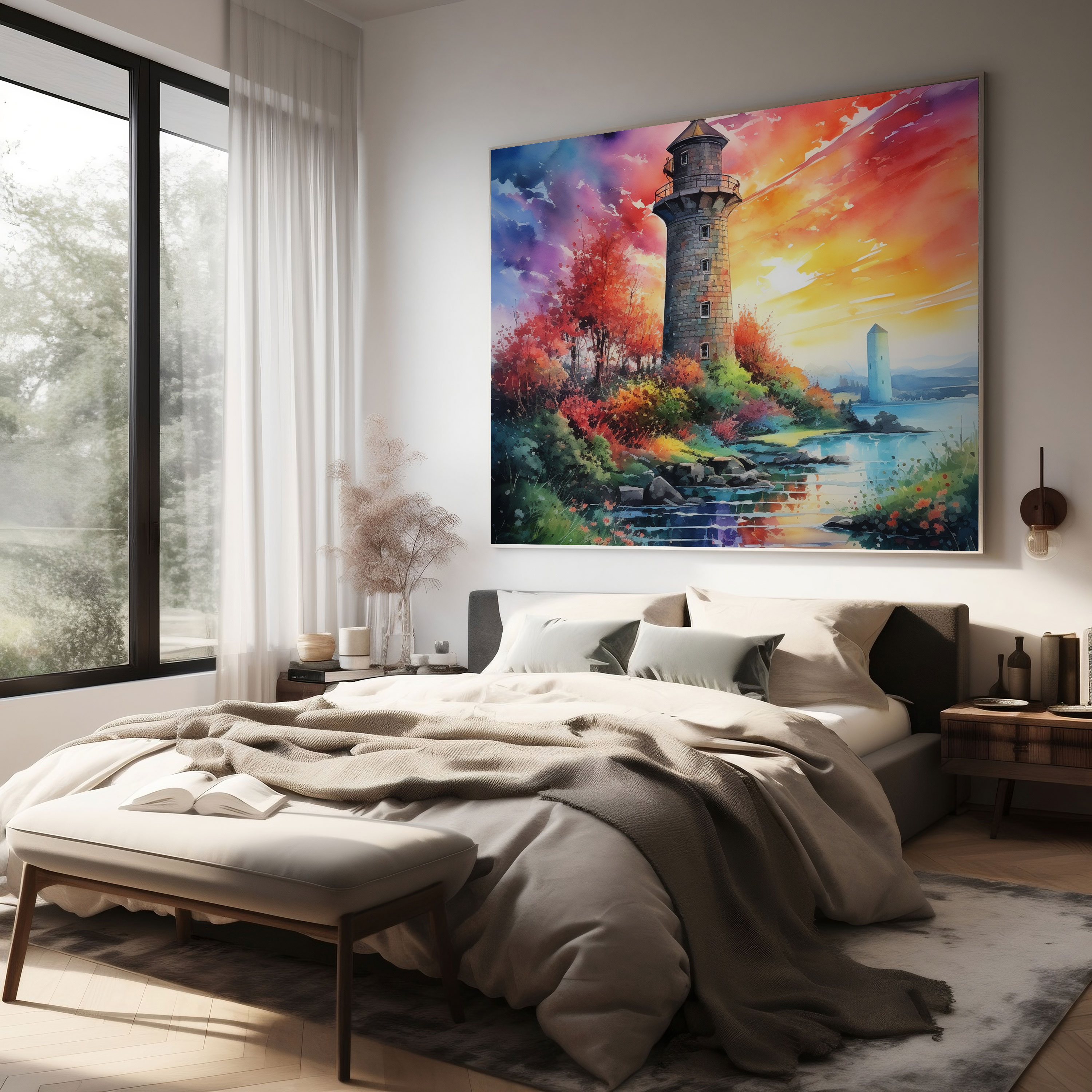 Maiden Tower Canvas Print - Maiden Tower, Canvas Wall Art, Canvas Print, Wall Art