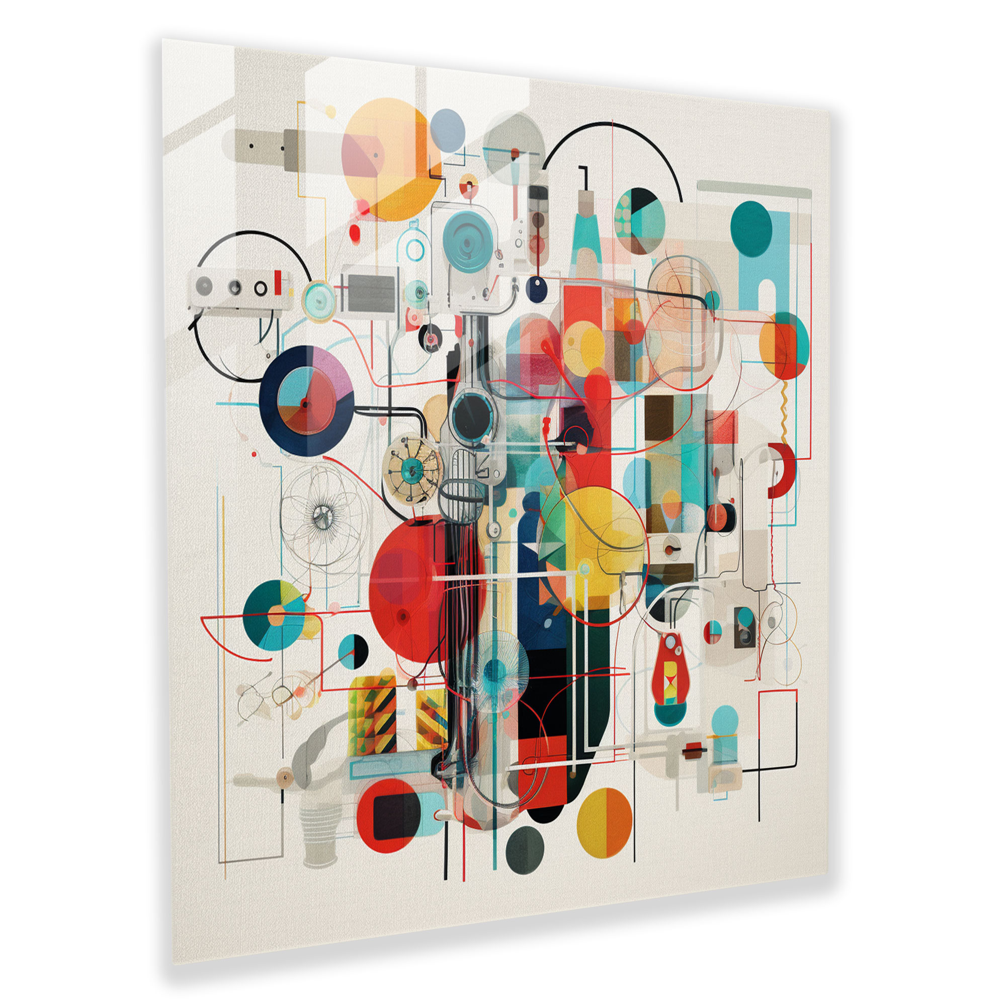 Harmony Of Medicine Glass Print - Medicine, Glass Print, Home Decoration, Medical Equipment