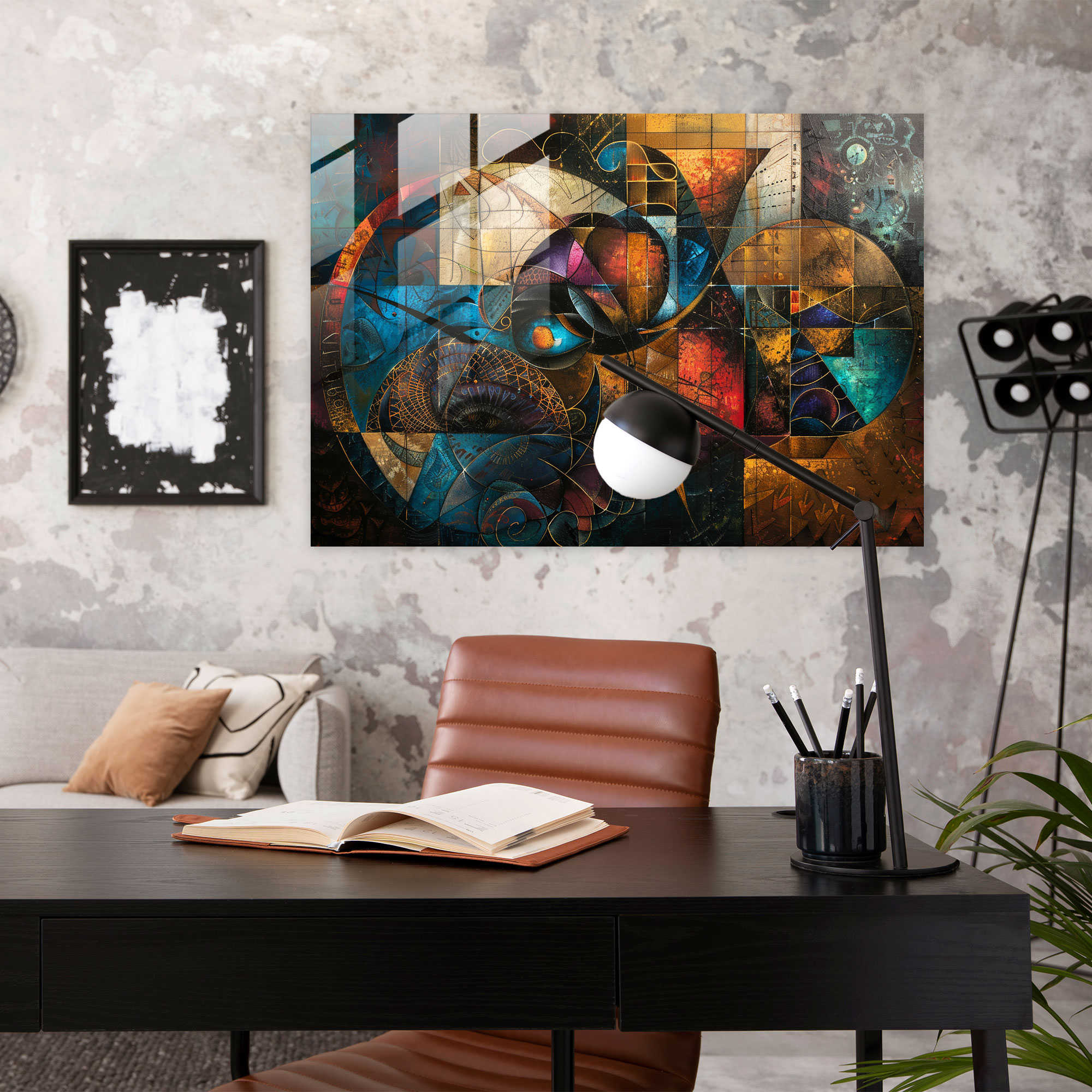 Metaphysical Painting Home Decoration - Metaphysical Painting, Glass Wall Art, Metaphysical Painting, Modern Art