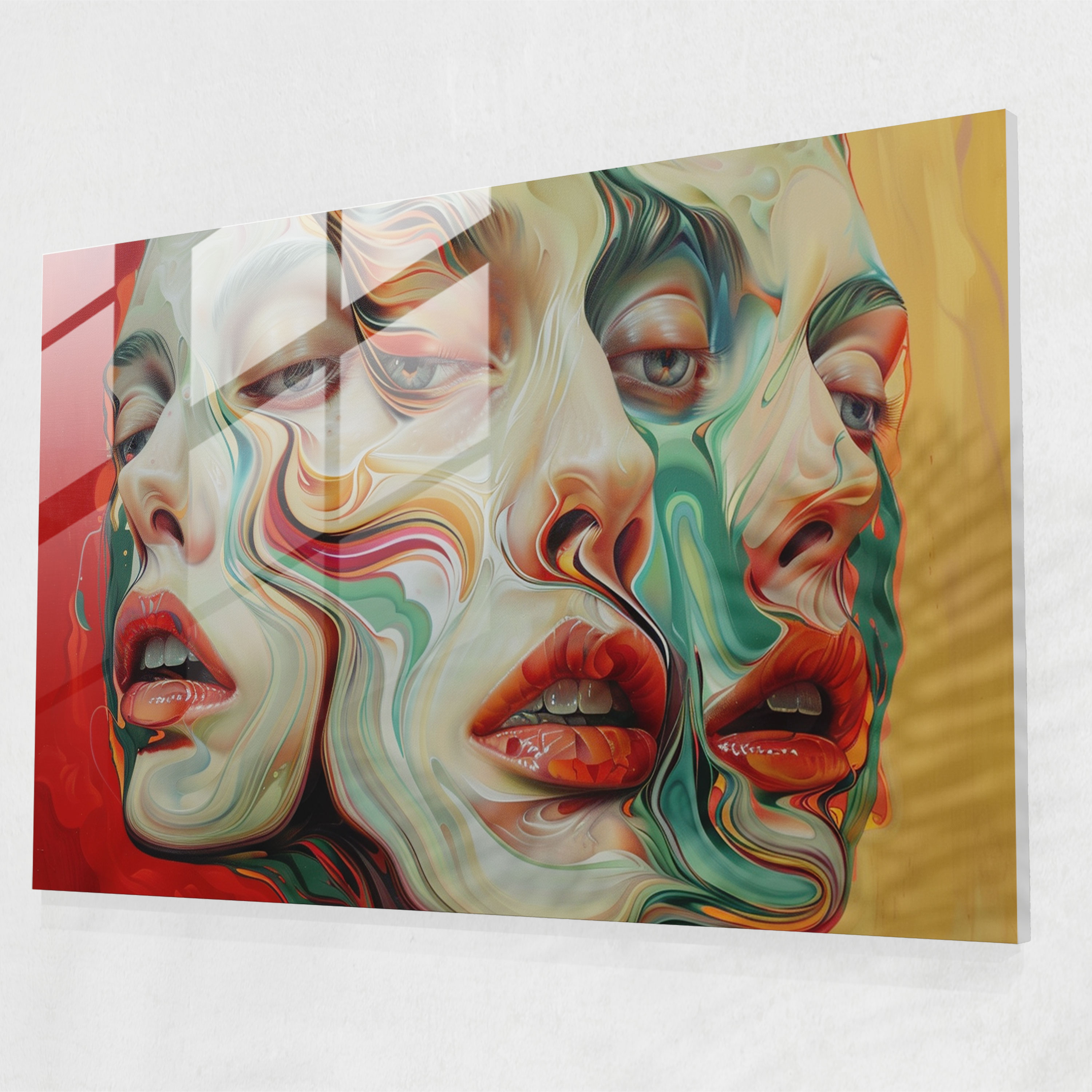 Metaphysical Painting Glass Art - Metaphysical Painting, Glass Wall Art, Wall Decoration, Modern Art