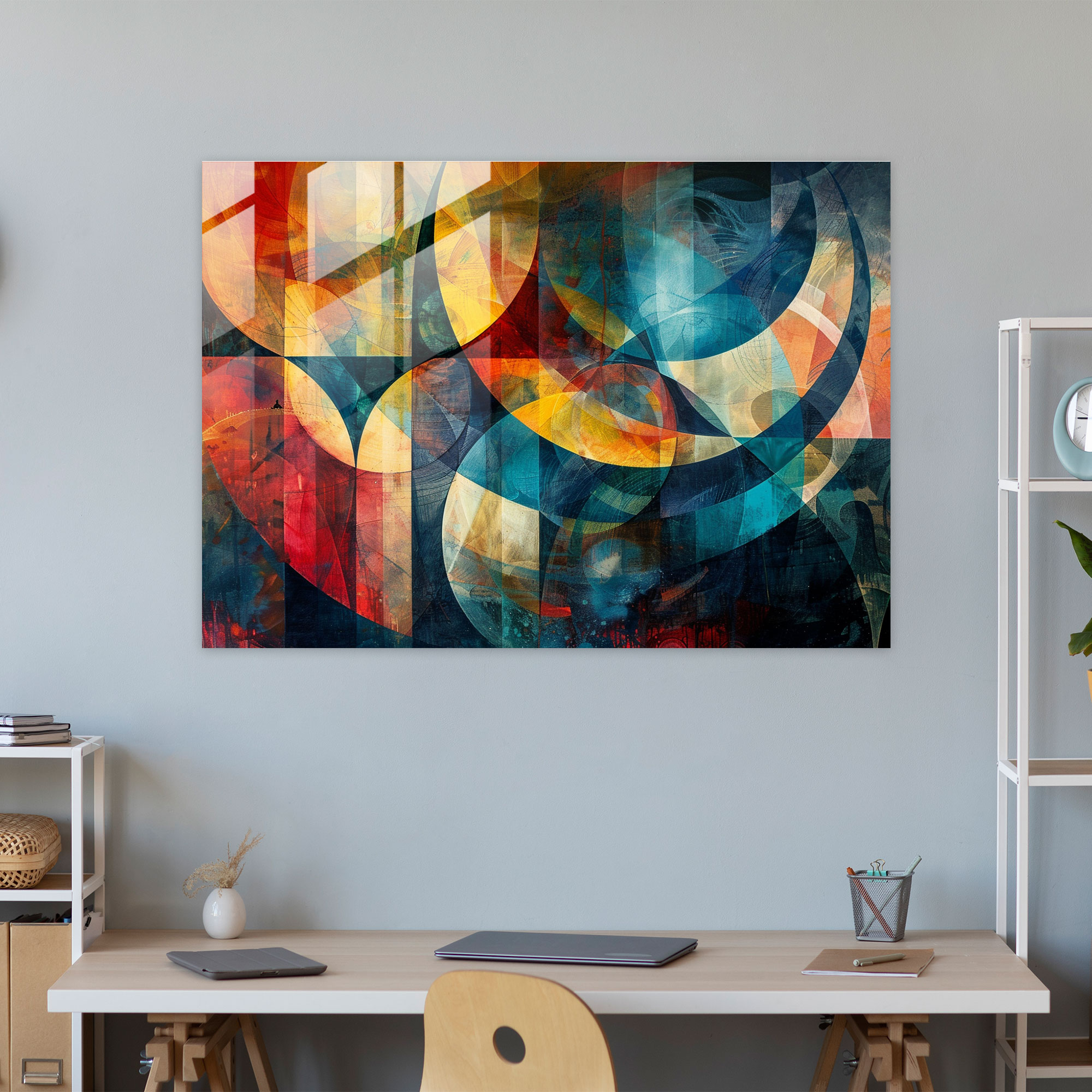 Metaphysical Home Decoration - Metaphysical Painting, Home Decoration, Metaphysical Painting, Glass Art