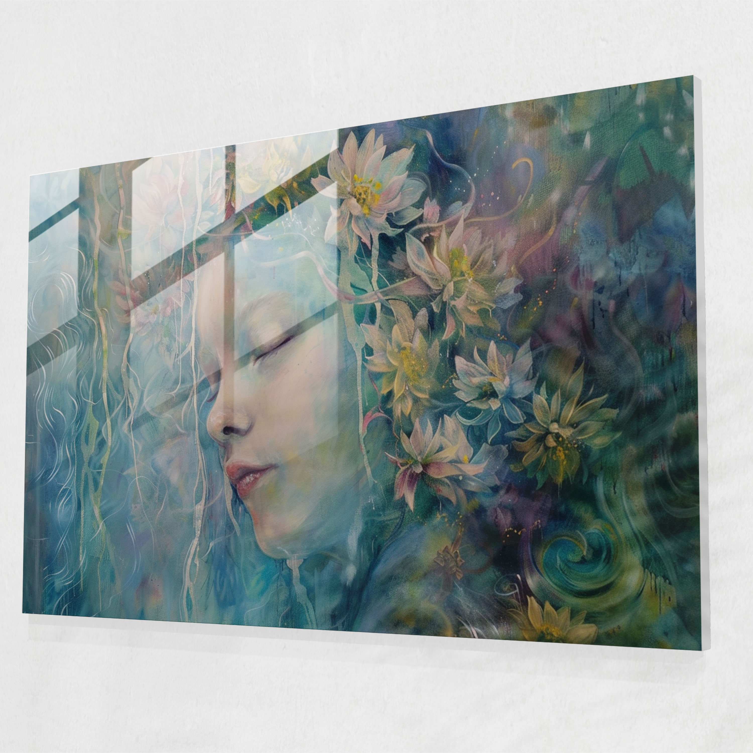 Metaphysical Glass Art - Metaphysical Painting, Glass Art, Modern Art, Metaphysical Painting