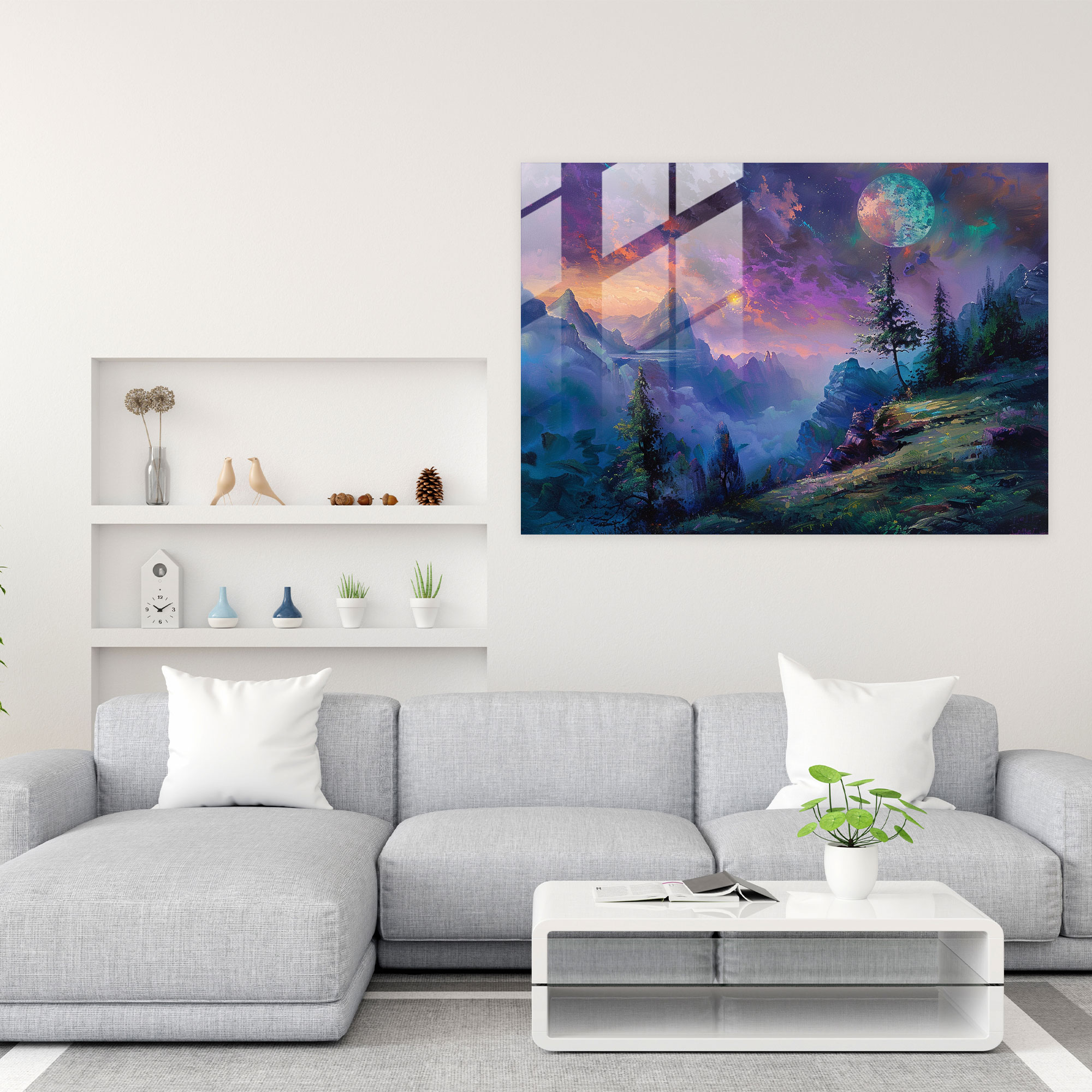 Metaphysical Home Decoration - Metaphysical Painting, Home Decoration, Glass Art, Metaphysical Painting