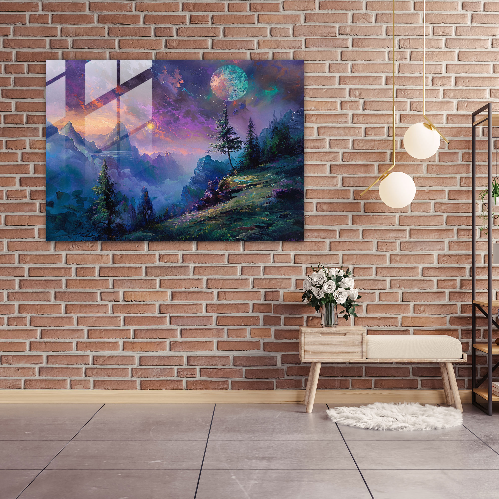 Metaphysical Home Decoration - Metaphysical Painting, Home Decoration, Glass Art, Metaphysical Painting