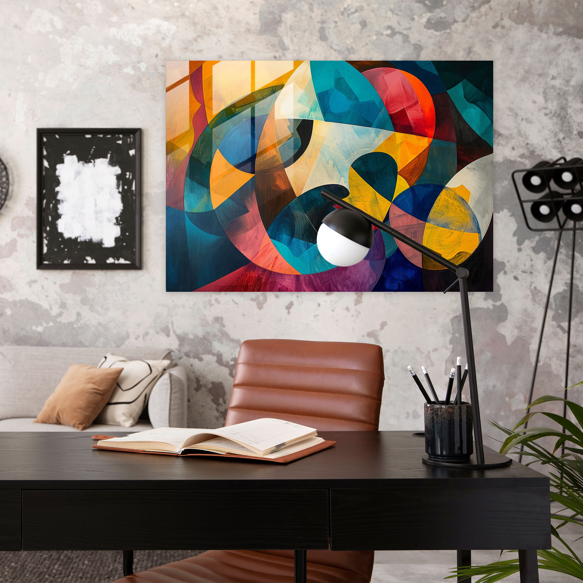 Metaphysical Painting Glass Art - Metaphysical Painting, Glass Wall Art, Wall Decoration, Metaphysical Painting