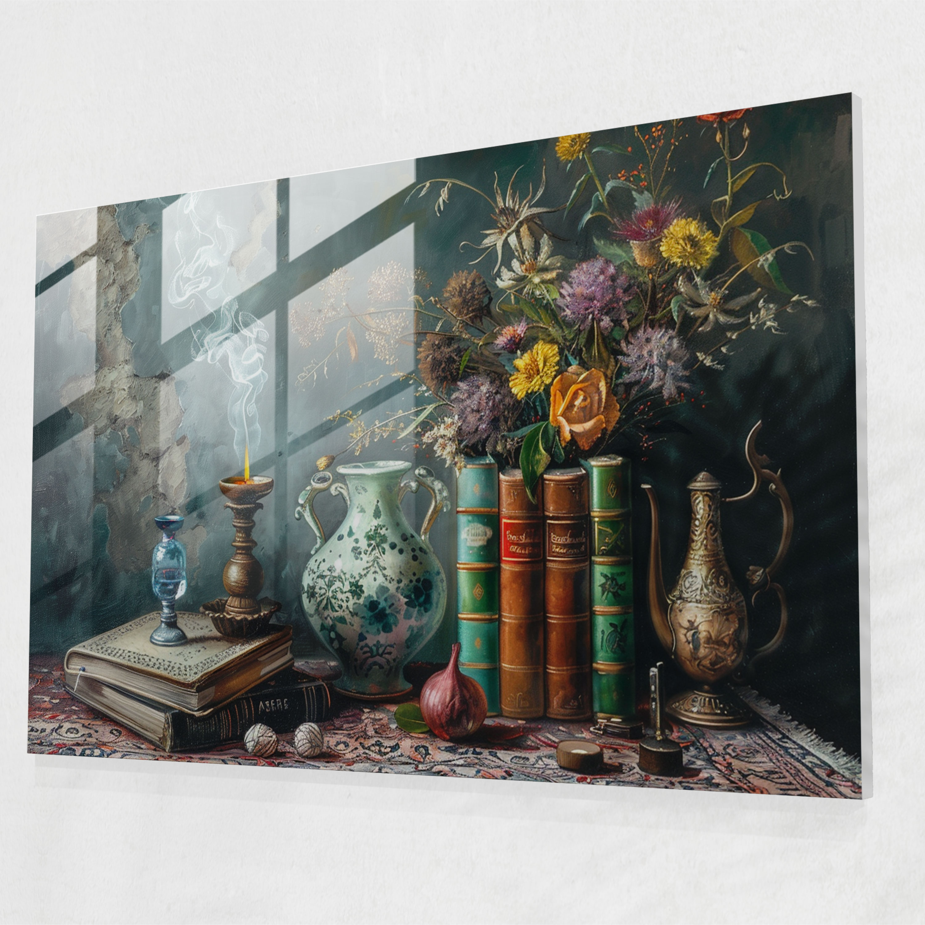 Metaphysical Painting Glass Wall Art - Metaphysical Painting, Home Decoration, Glass Print, Glass Art