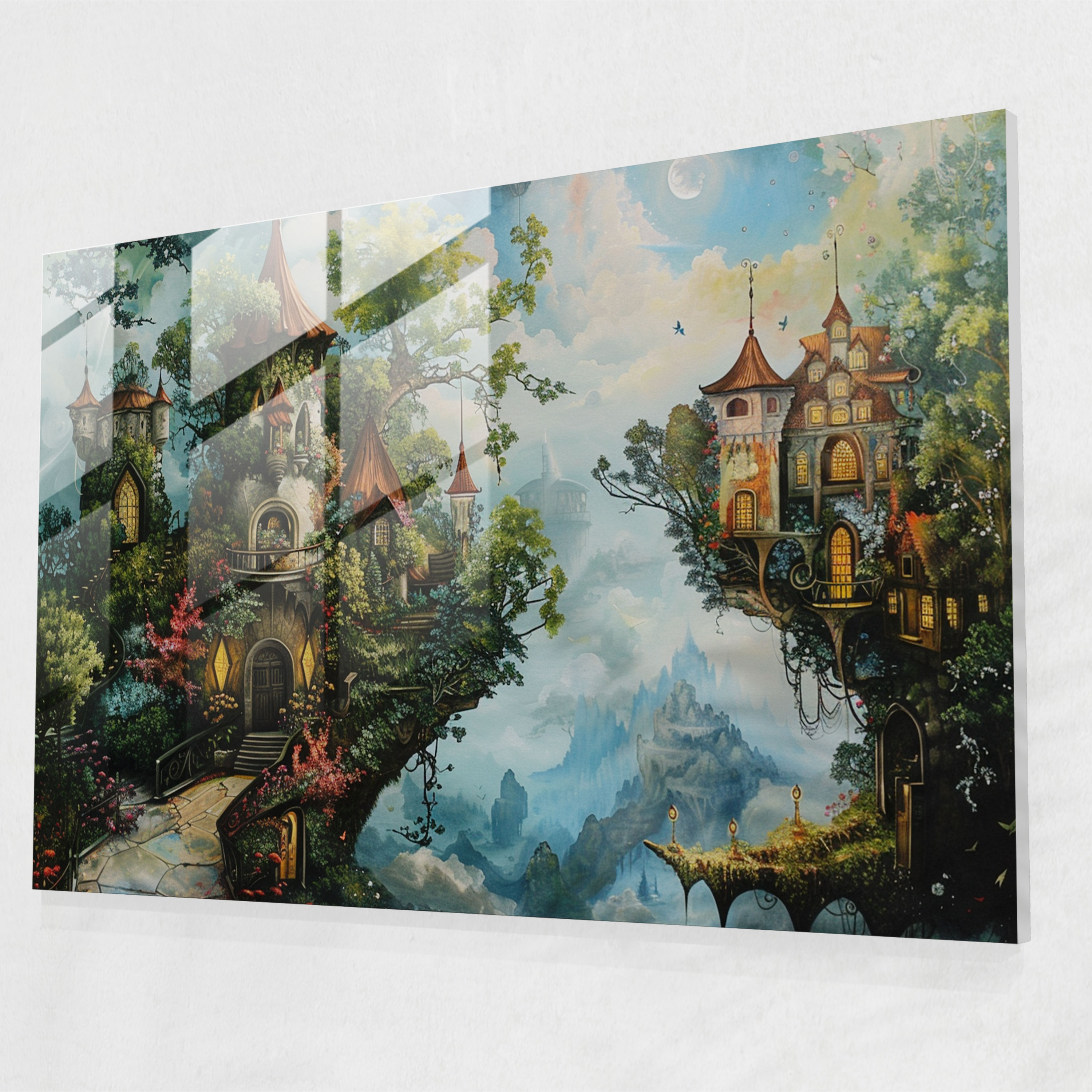 Metaphysical Painting Wall Decoration - Metaphysical Painting, Glass Art, Metaphysical Painting, Home Decoration