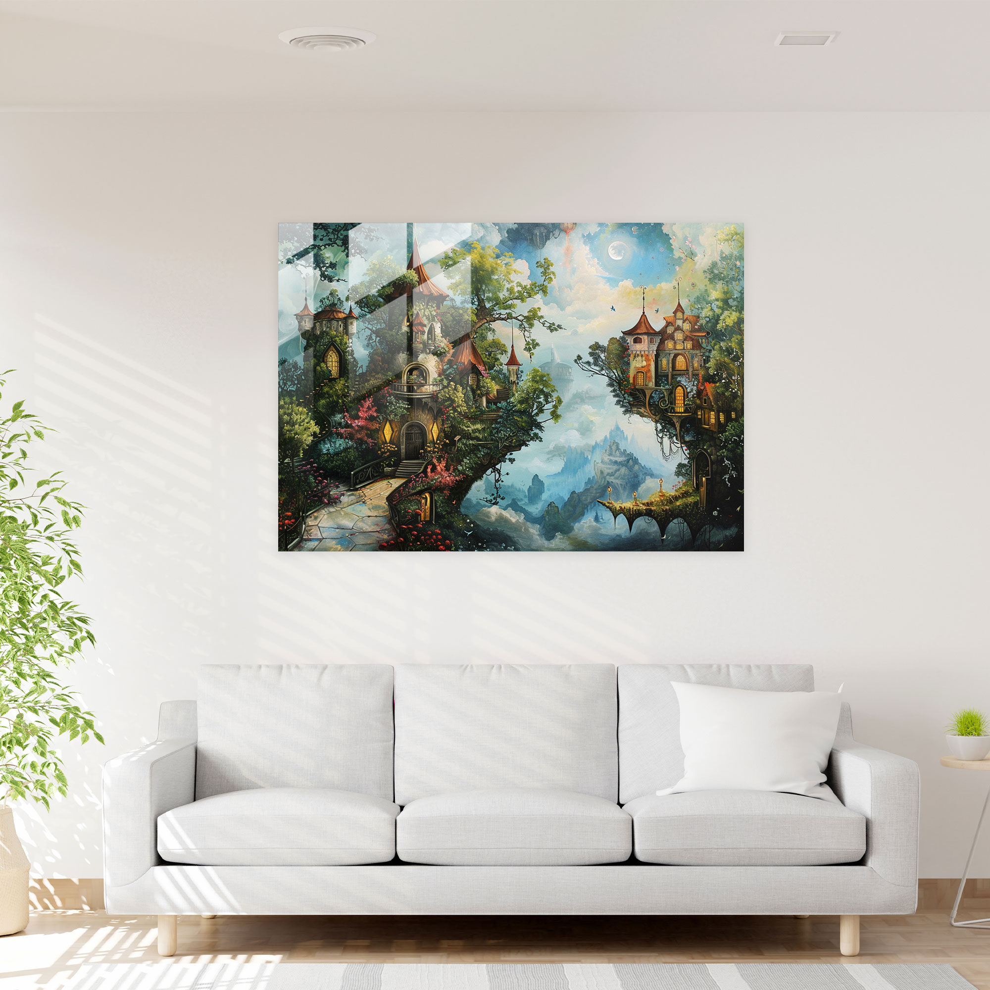 Metaphysical Painting Wall Decoration - Metaphysical Painting, Glass Art, Metaphysical Painting, Home Decoration