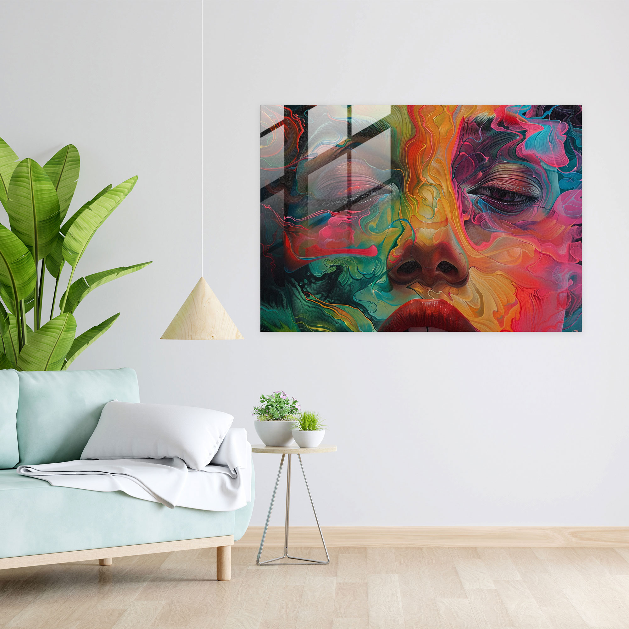 Metaphysical Painting Glass Wall Art - Metaphysical Painting, Glass Art, Wall Decoration, Home Decoration