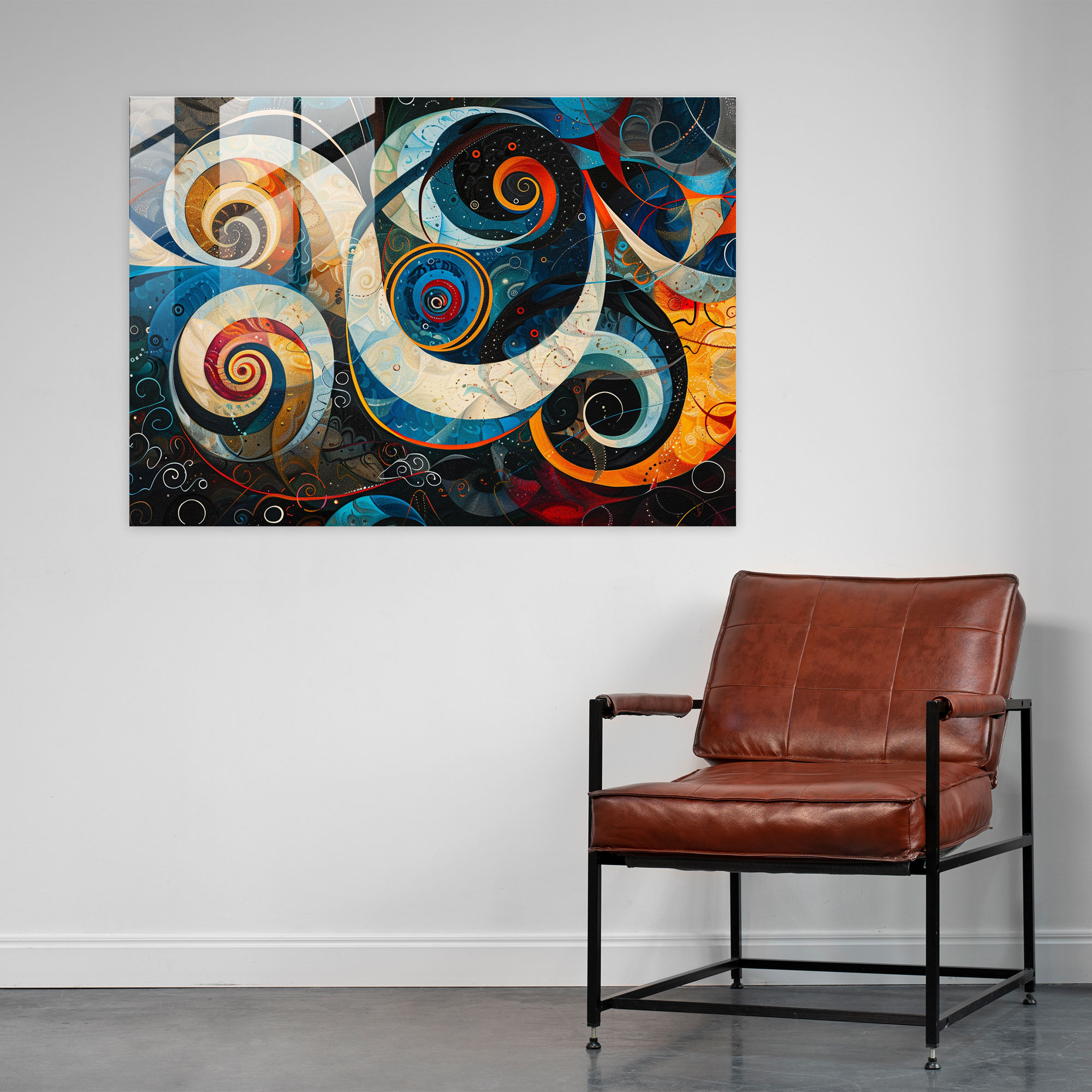 Metaphysical Painting Glass Art - Metaphysical Painting, Glass Wall Art, Modern Art, Wall Decoration