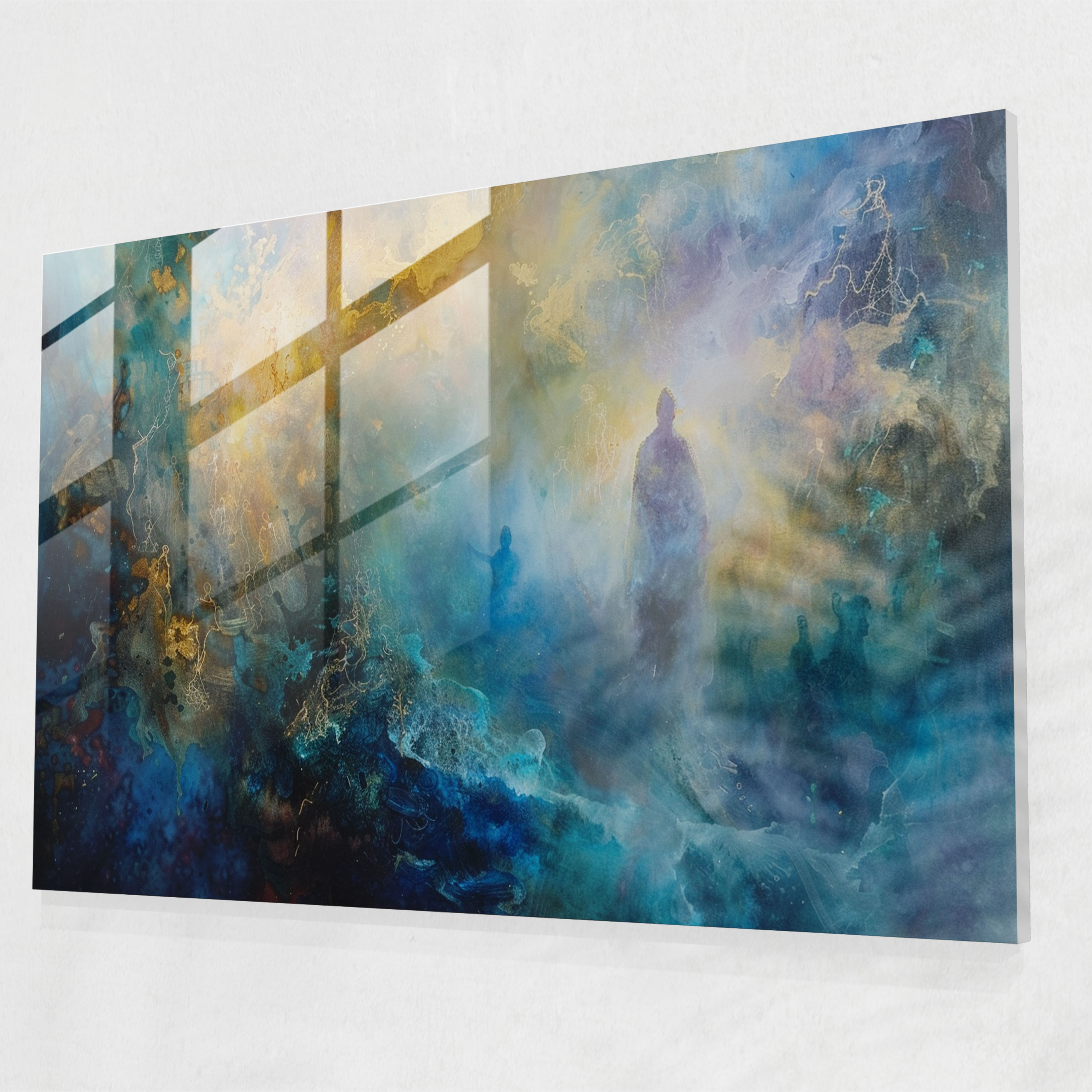 Metaphysical Painting Modern Art - Metaphysical Painting, Modern Art, Wall Decoration, Metaphysical Painting