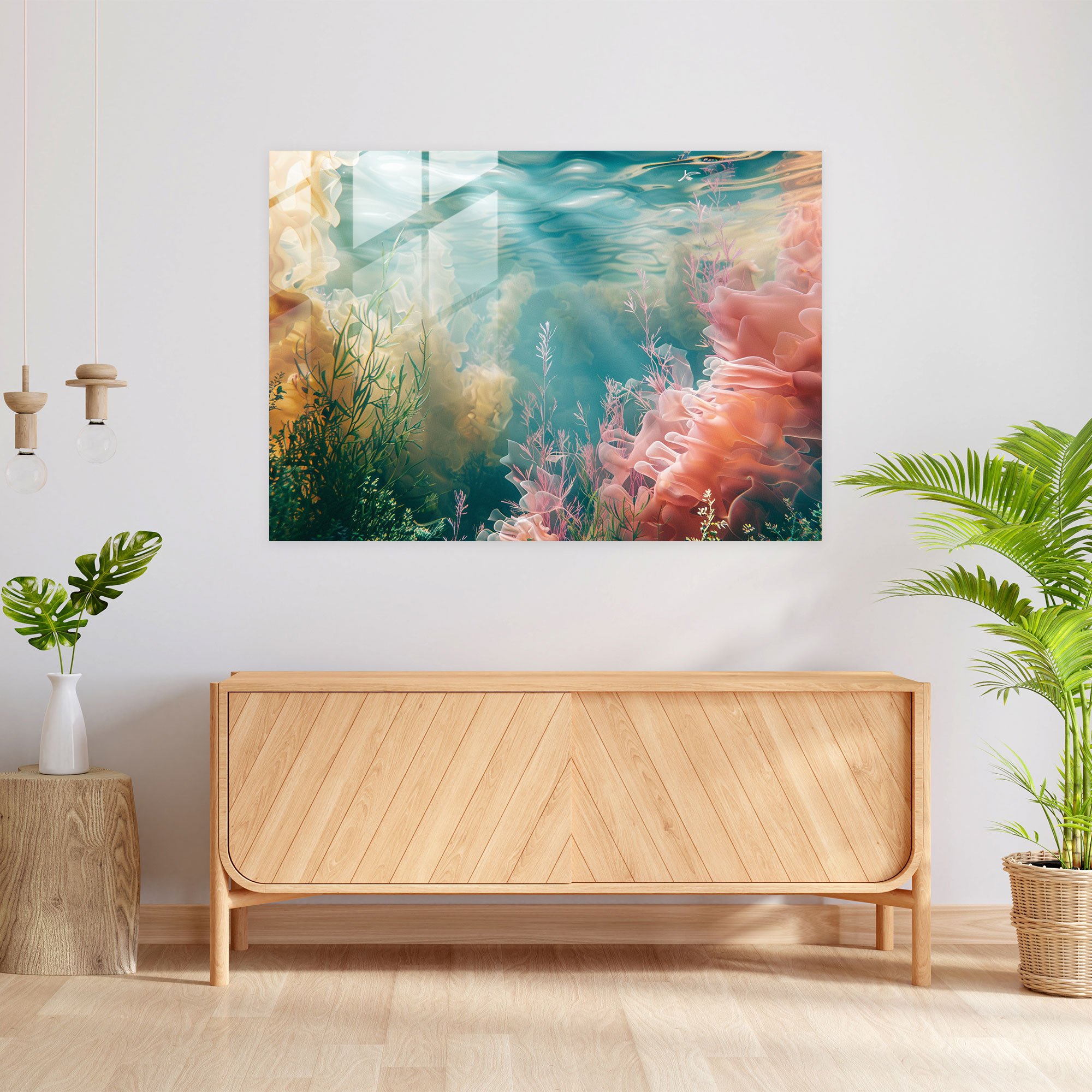 Metaphysical Painting Home Decoration - Metaphysical Painting, Modern Art, Glass Print, Metaphysical Painting