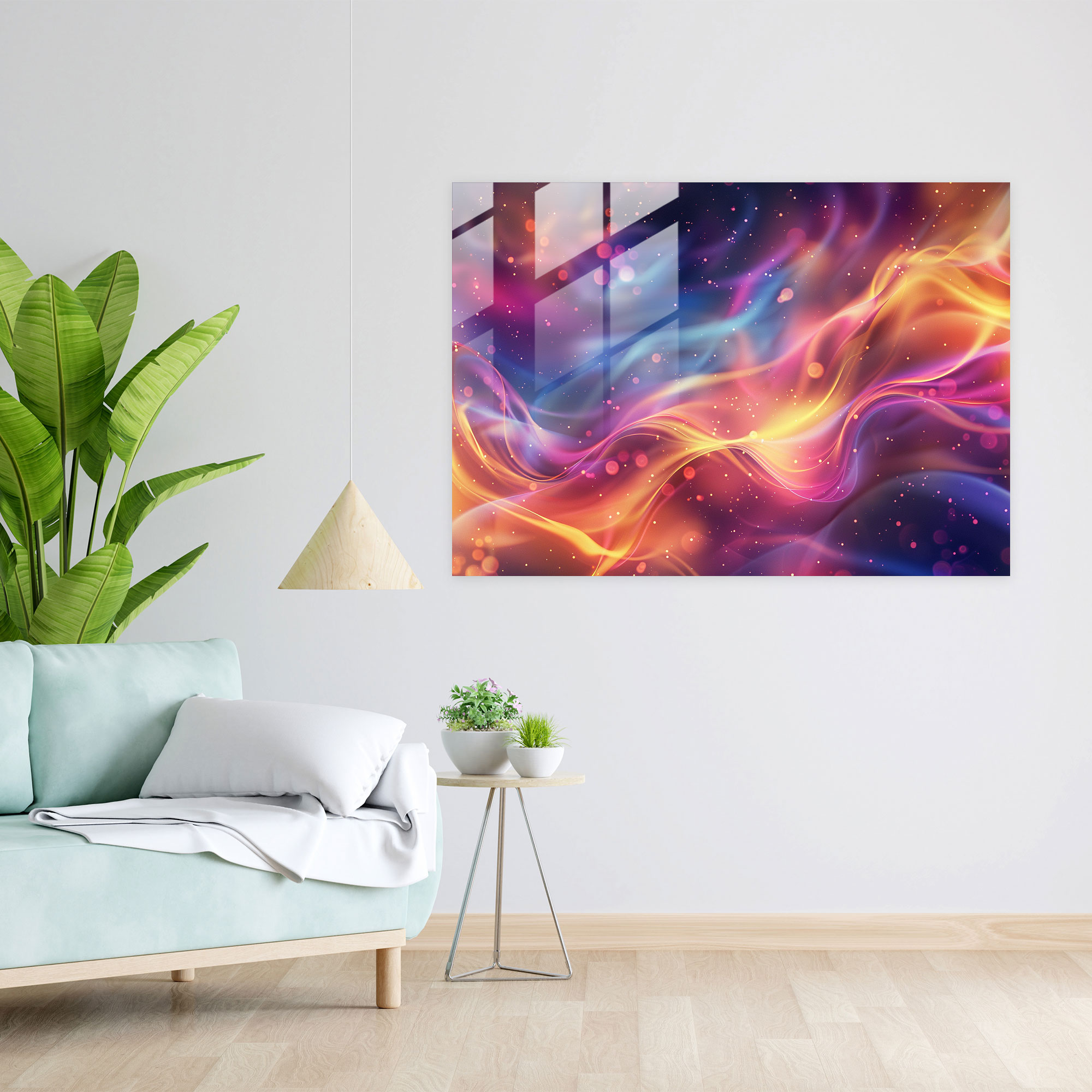 Metaphysical Painting Wall Decoration - Metaphysical Painting, Glass Art, Metaphysical Painting, Modern Art