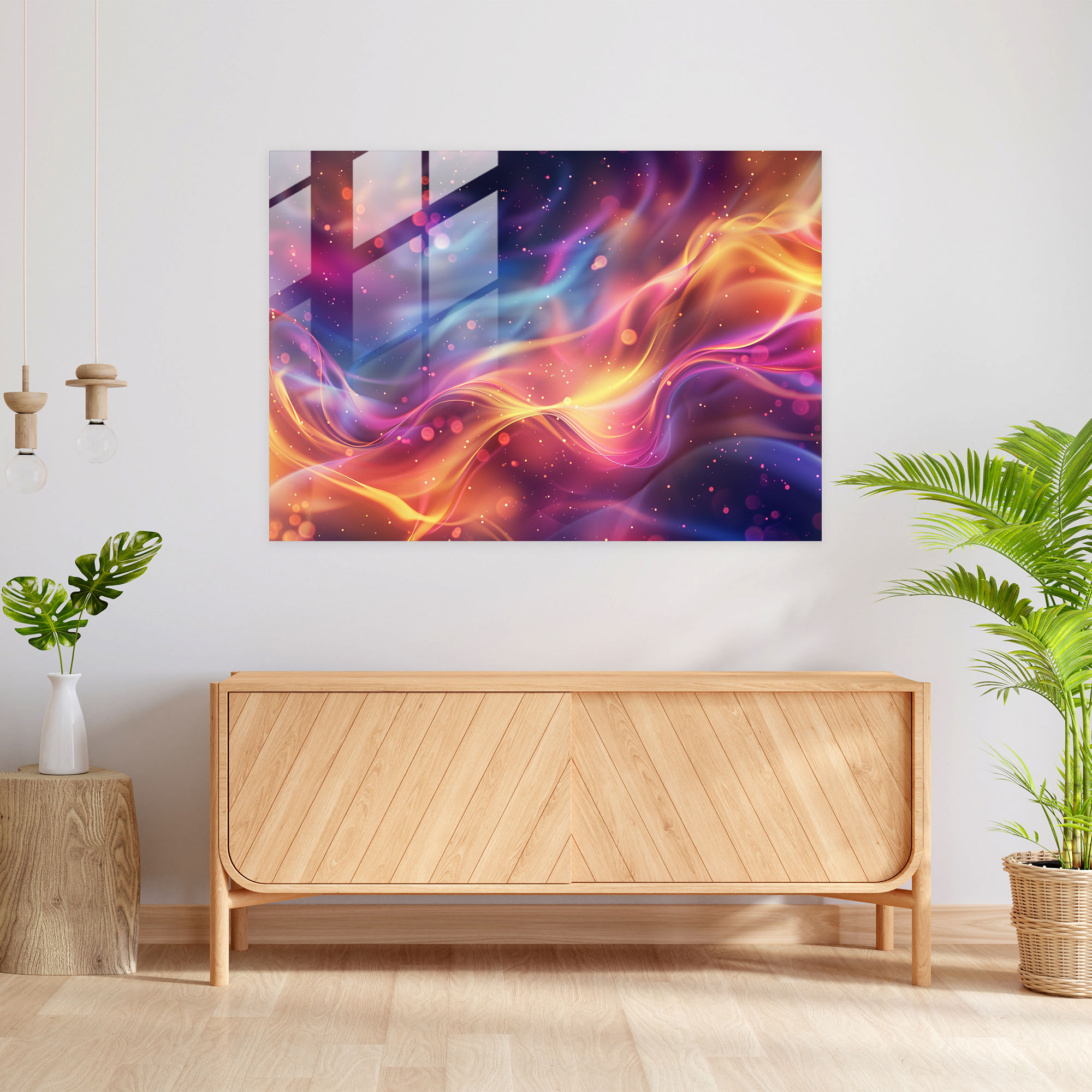 Metaphysical Painting Wall Decoration - Metaphysical Painting, Glass Art, Metaphysical Painting, Modern Art