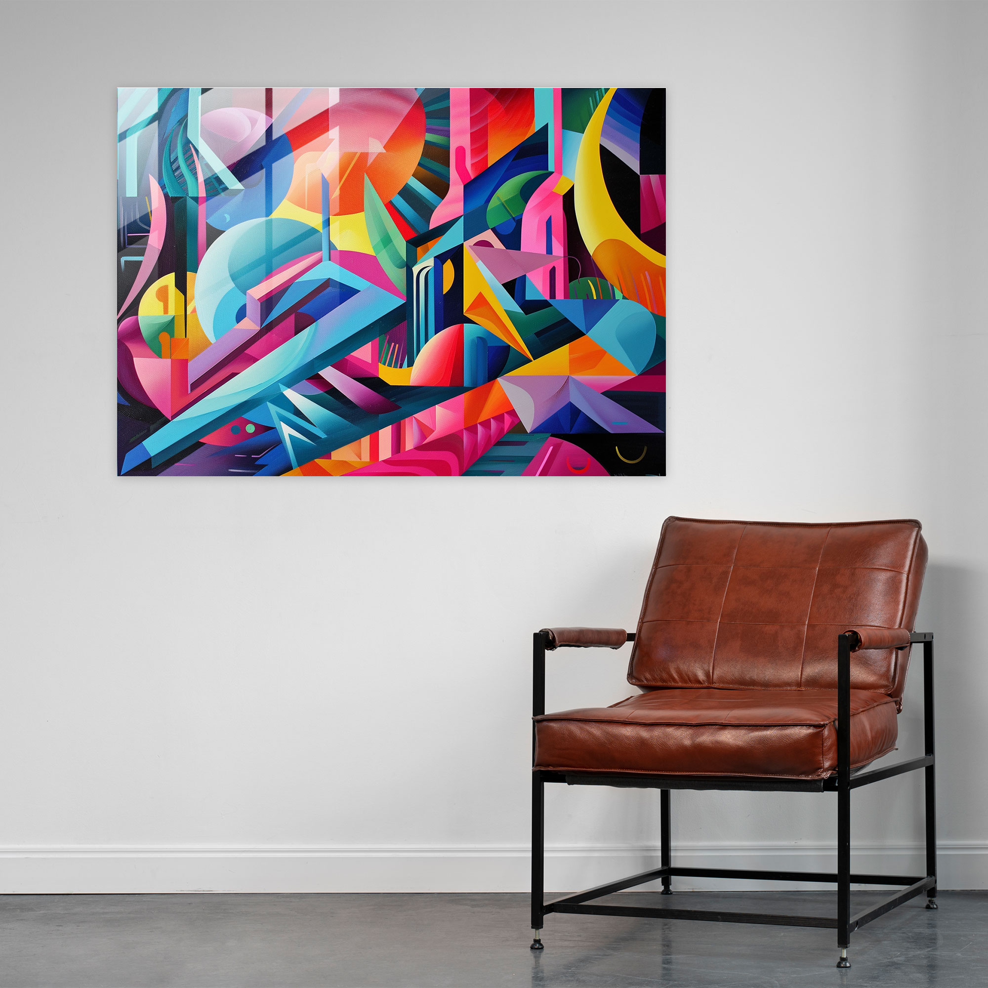 Metaphysical Painting Glass Wall Art - Metaphysical Painting, Wall Decoration, Metaphysical Painting, Home Decoration