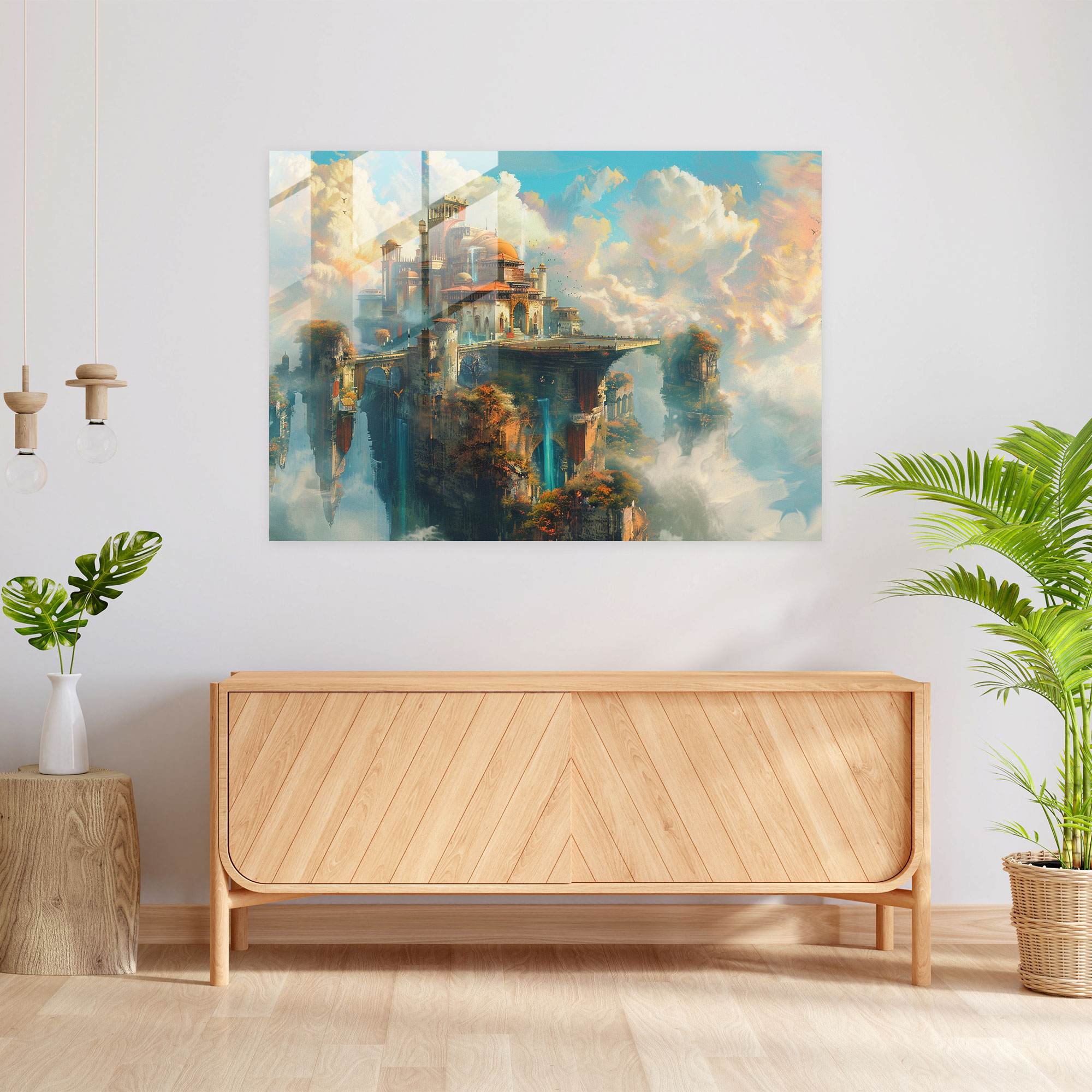 Metaphysical Painting Wall Decoration - Metaphysical Painting, Wall Decoration, Glass Art, Metaphysical Painting