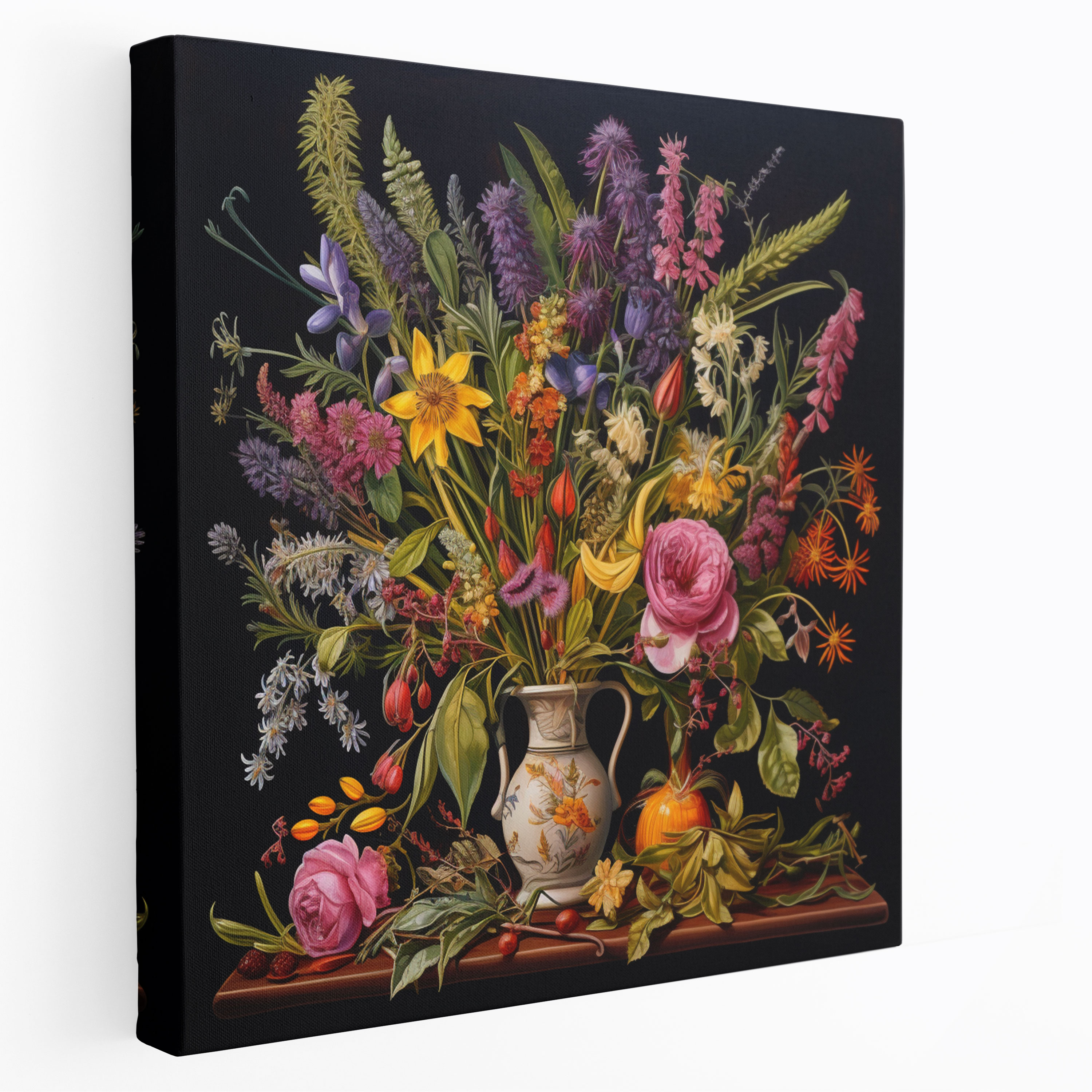 Healing Botanicals Canvas Print - Medicine, Healing Botanicals Canvas Print, Wall Decoration, Nature Art