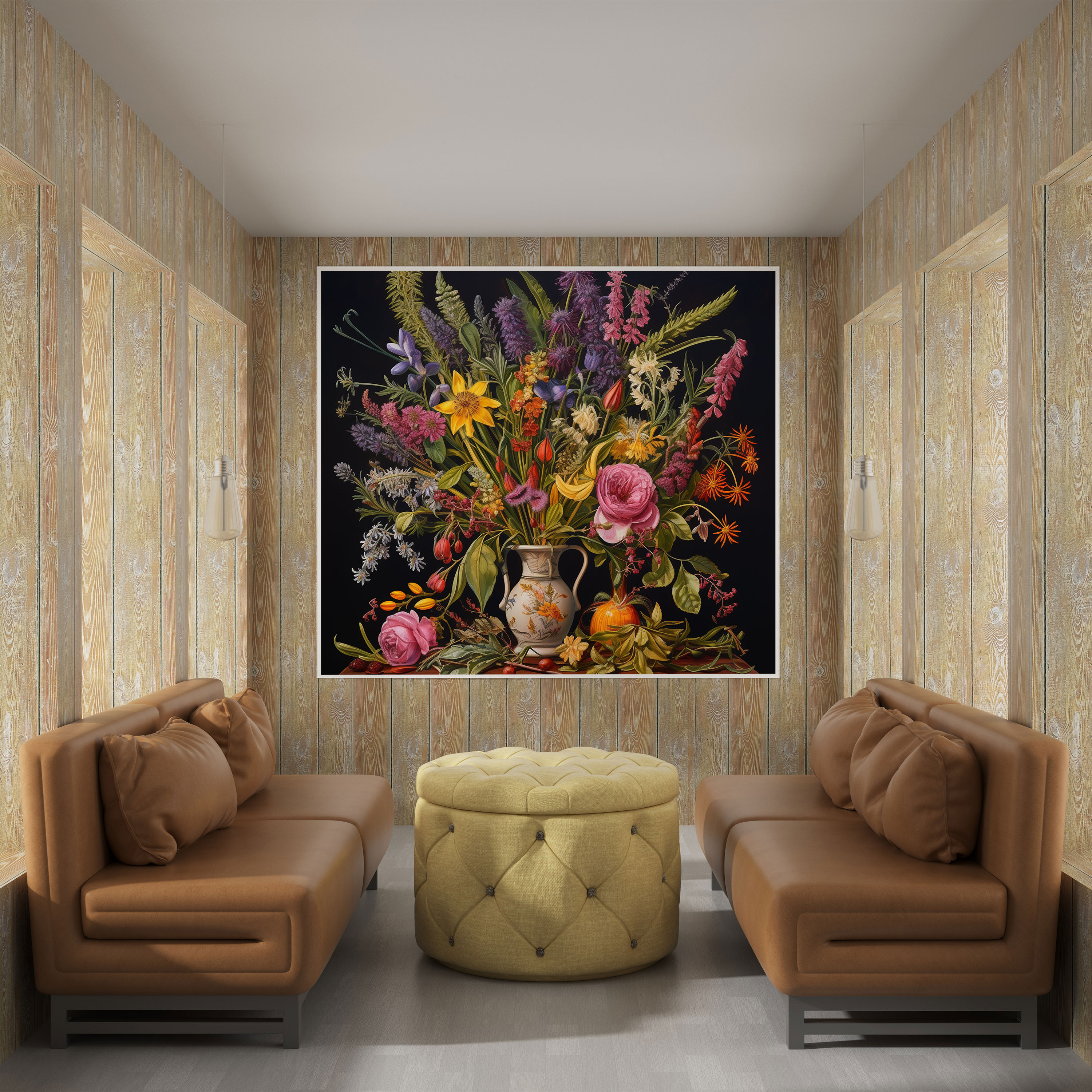 Healing Botanicals Canvas Print - Medicine, Healing Botanicals Canvas Print, Wall Decoration, Nature Art